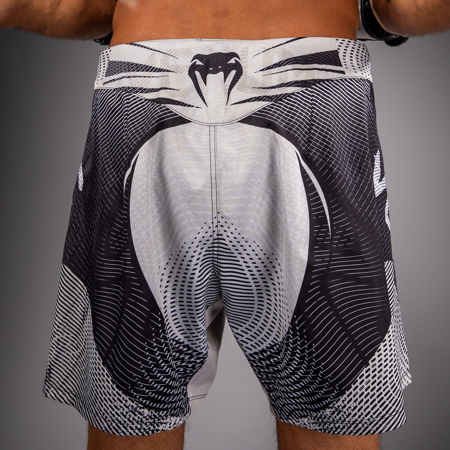 Venum Galactic 3.0 Pantalón Corto de Combate - Blanco Hueso/Negro