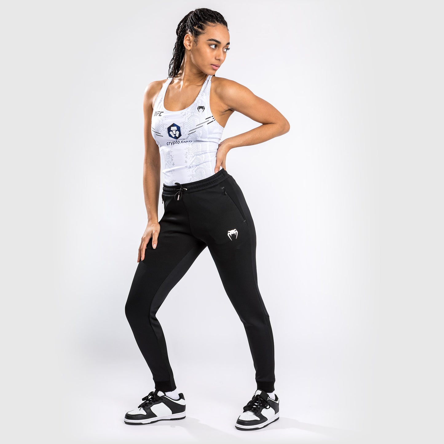 UFC Adrenaline by Venum Authentic Fight Night Pantalón Walkout para Mujer - Negro