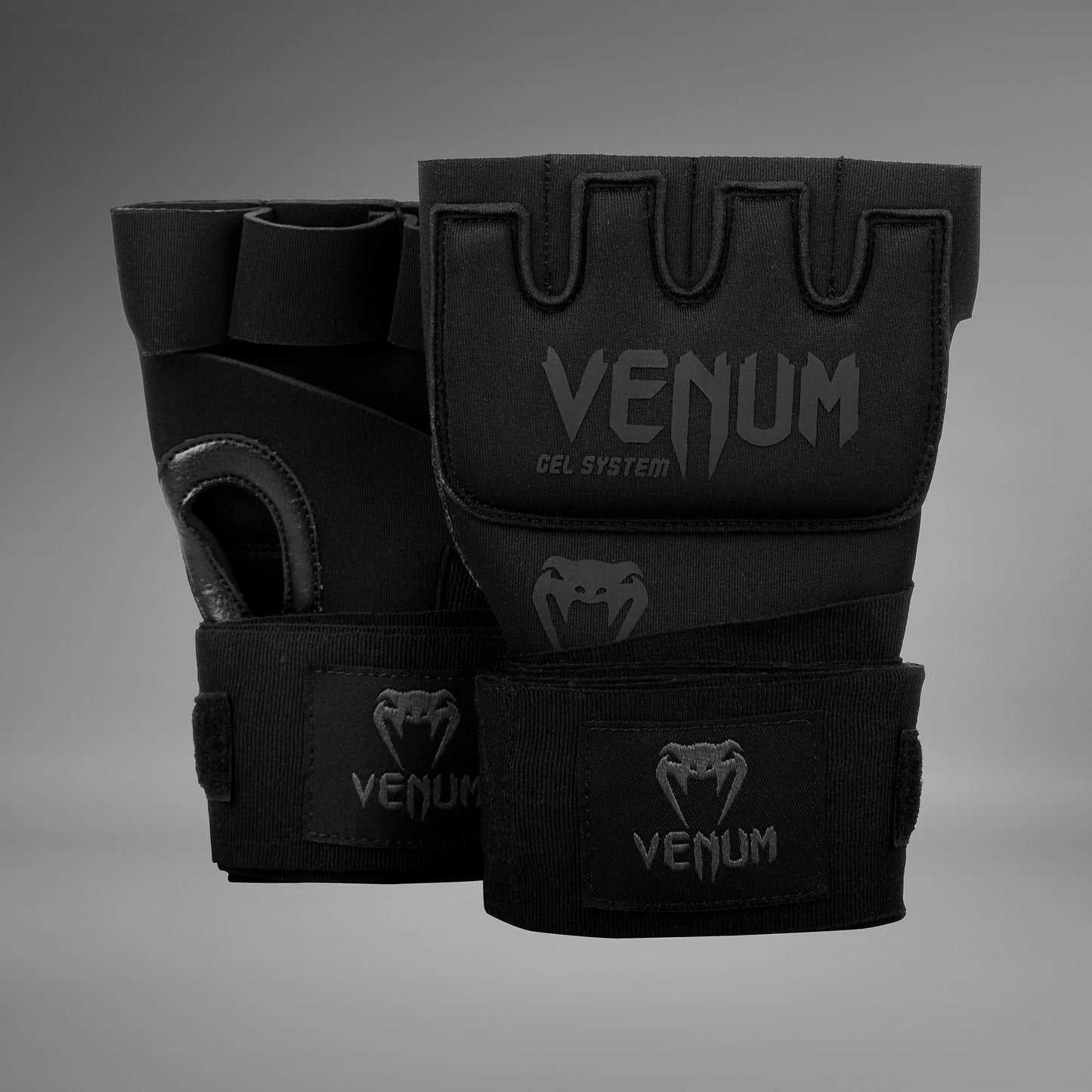 Venum Gel Kontact Guante Venda - Negro/Negro