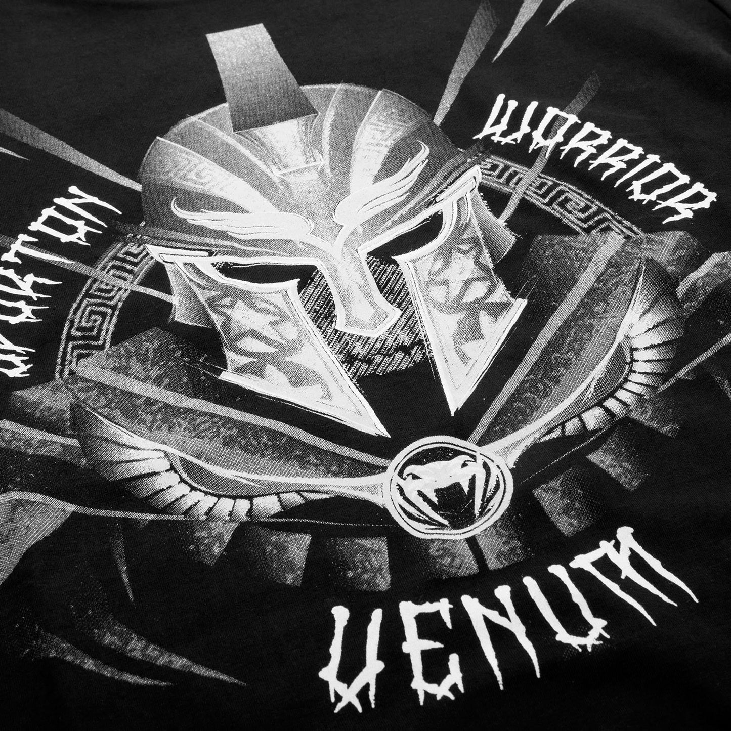 Camiseta Venum Gladiator Kids - Negro/Blanco