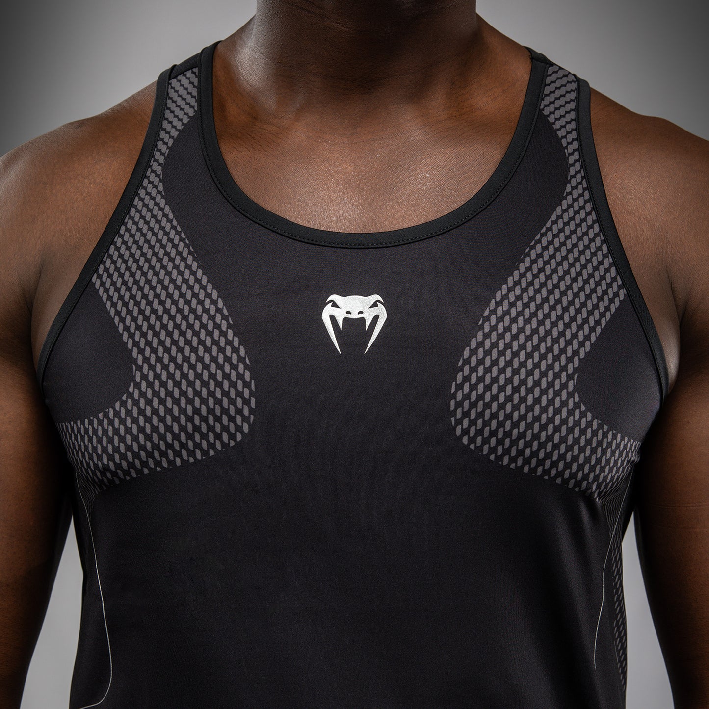 Venum Nexus Dry-Tech Camiseta Sin Mangas – Negro/Plata