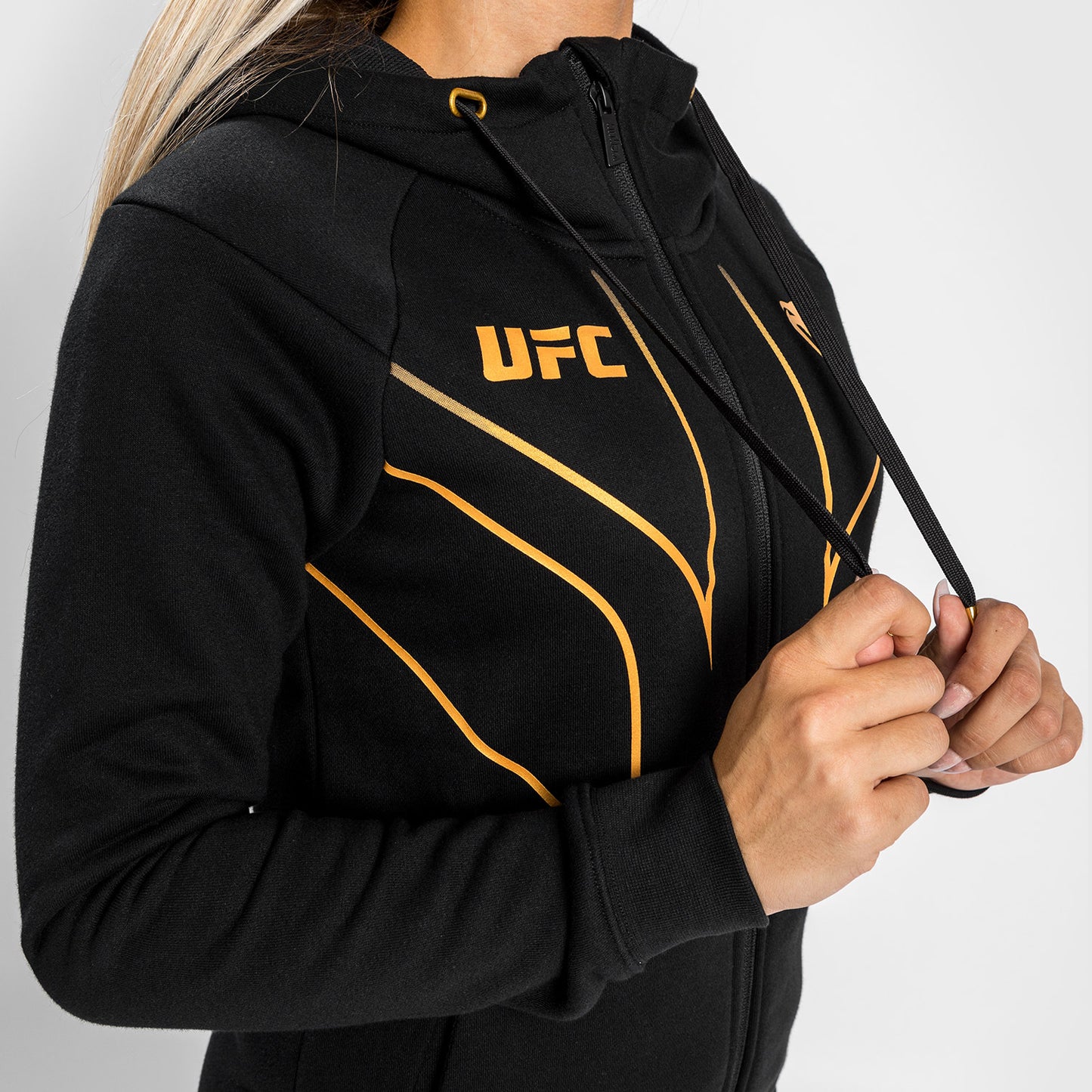 Replica de UFC Venum Fight Night 2.0 Sudadera con cremallera para mujer - Champion