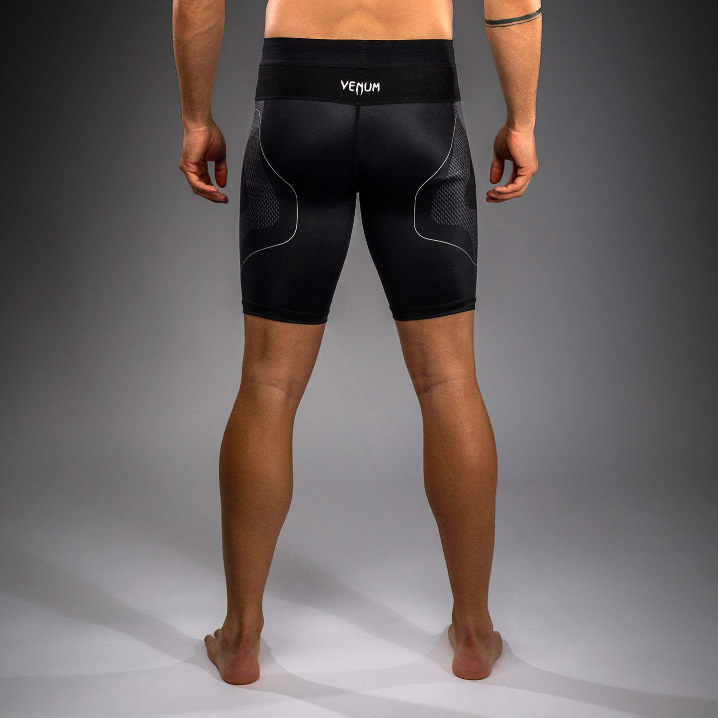 Venum Nexus Pantalones Cortos Vale Tudo – Negro/Plata