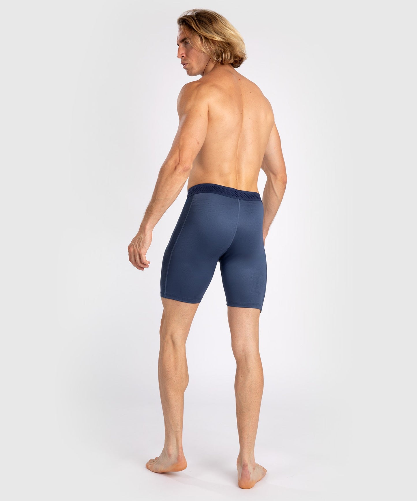 Venum Attack Vale Tudo Short para Hombre - Azul Marino