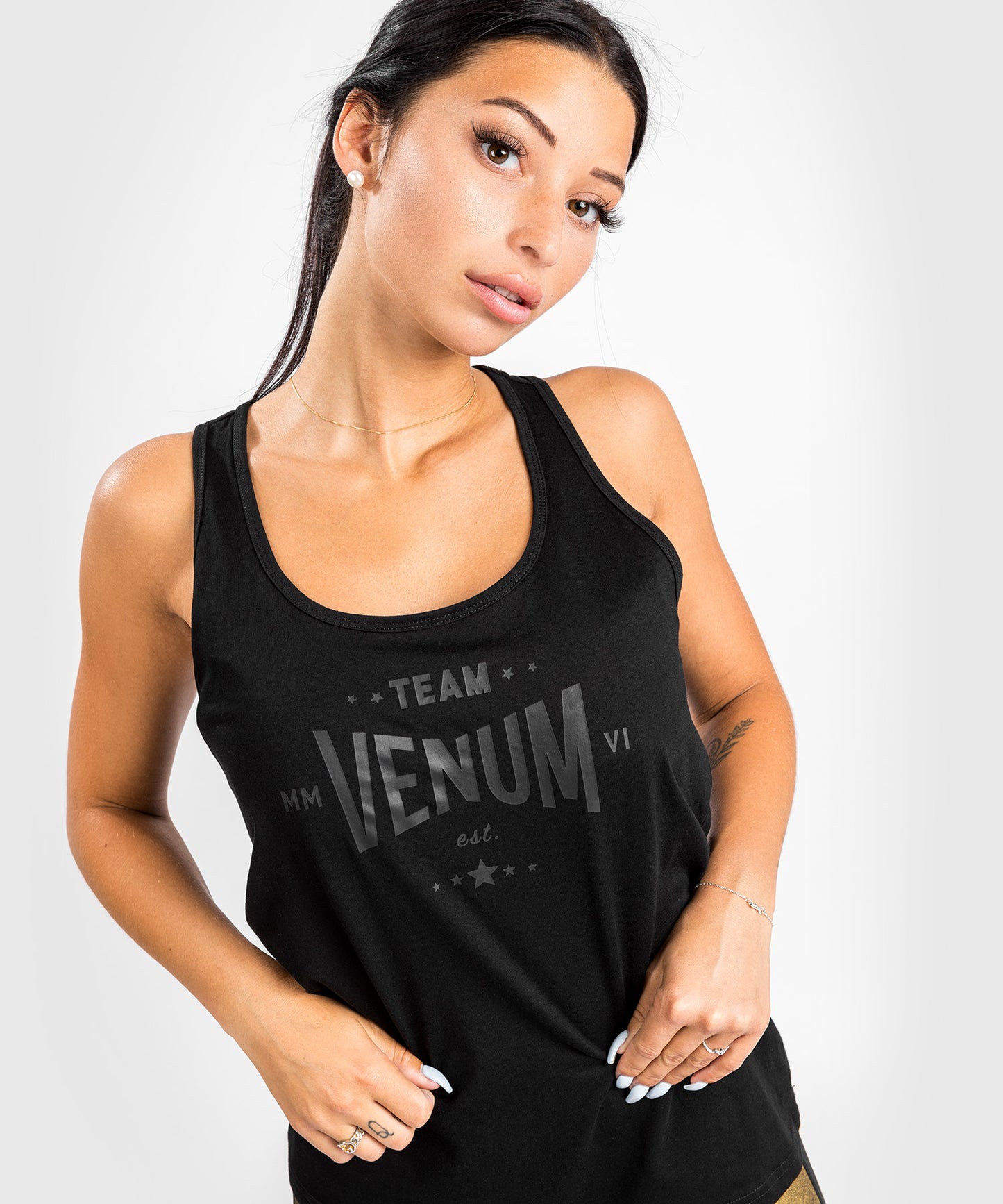 Camiseta de tirantes Venum Team 2.0 - Para mujer - Negra