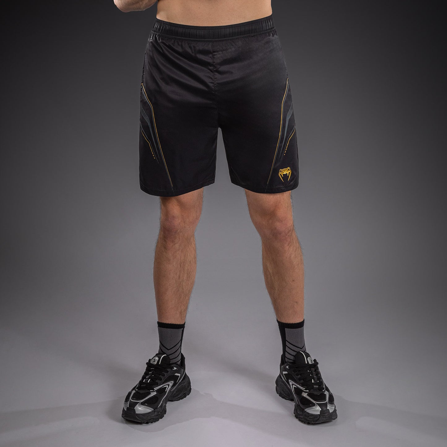 Venum Streamline Pantalón Corto de Entrenamiento – Negro/Oro