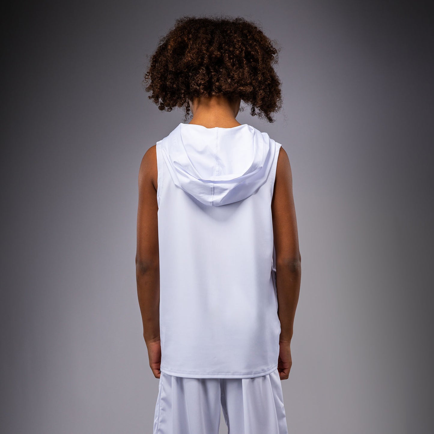 Venum Elite Sudadera Dry-Tech Sin Mangas Para Niños - Blanco