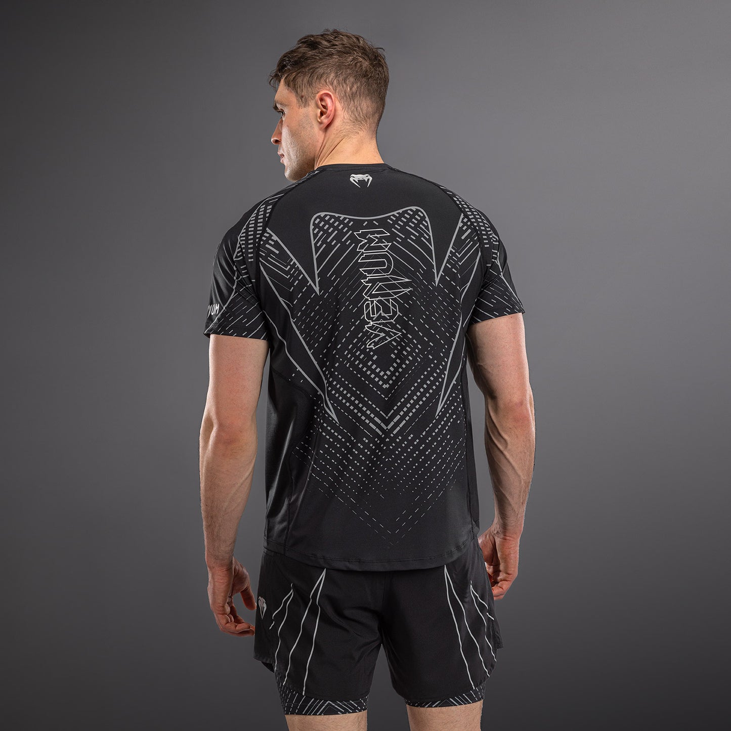 Venum Midnight Fury Dry Tech – Negro/Gris/Plata