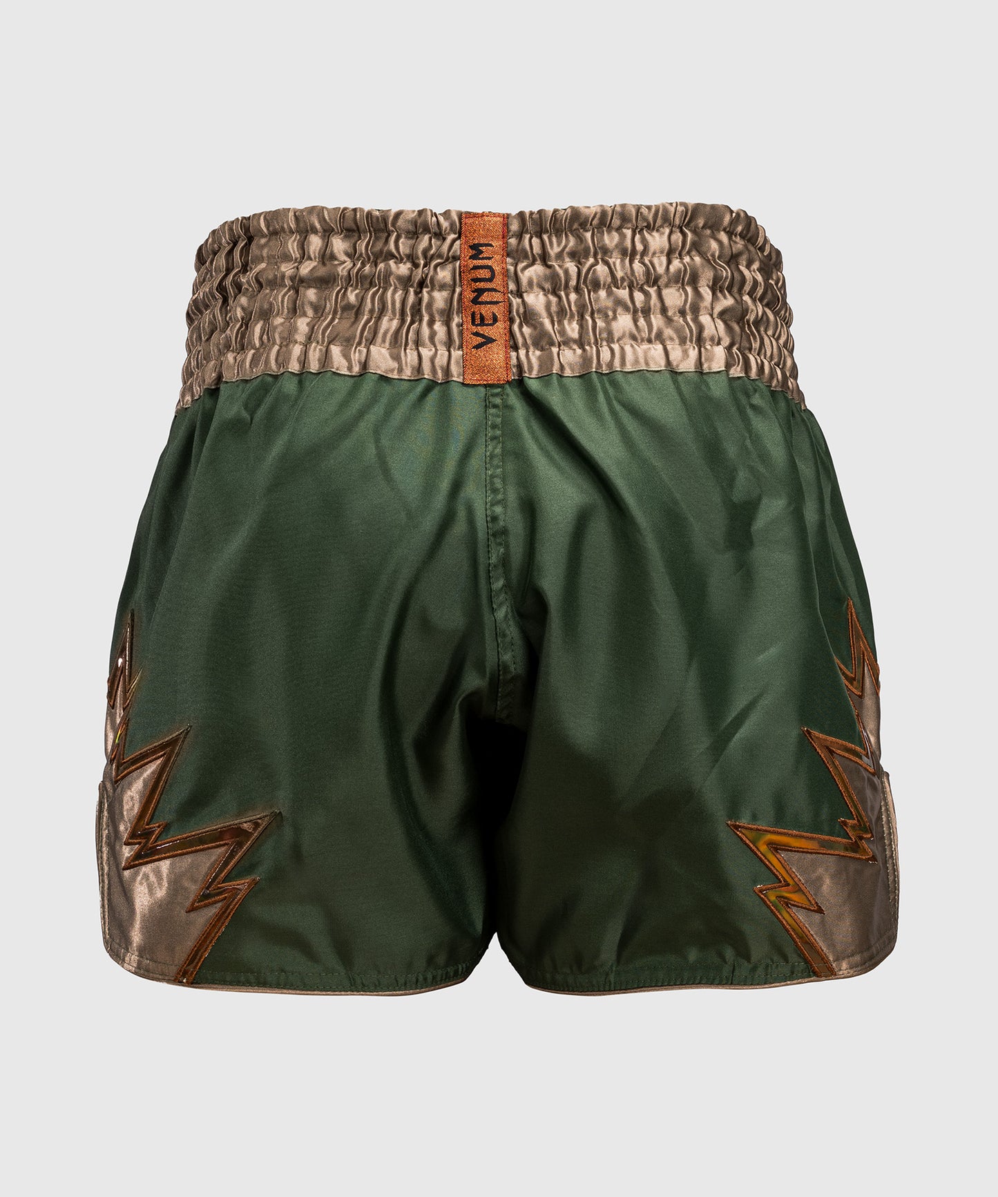 Venum Inferno Pantalones cortos de Muay Thai - Caqui/Bronce