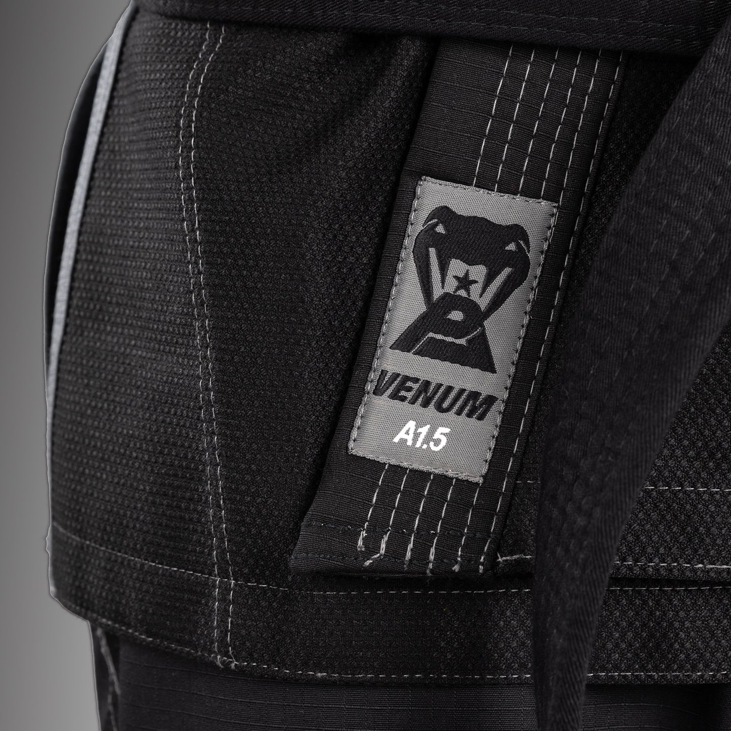 Venum x Polaris Gi BJJ - Negro/Gris Tormenta