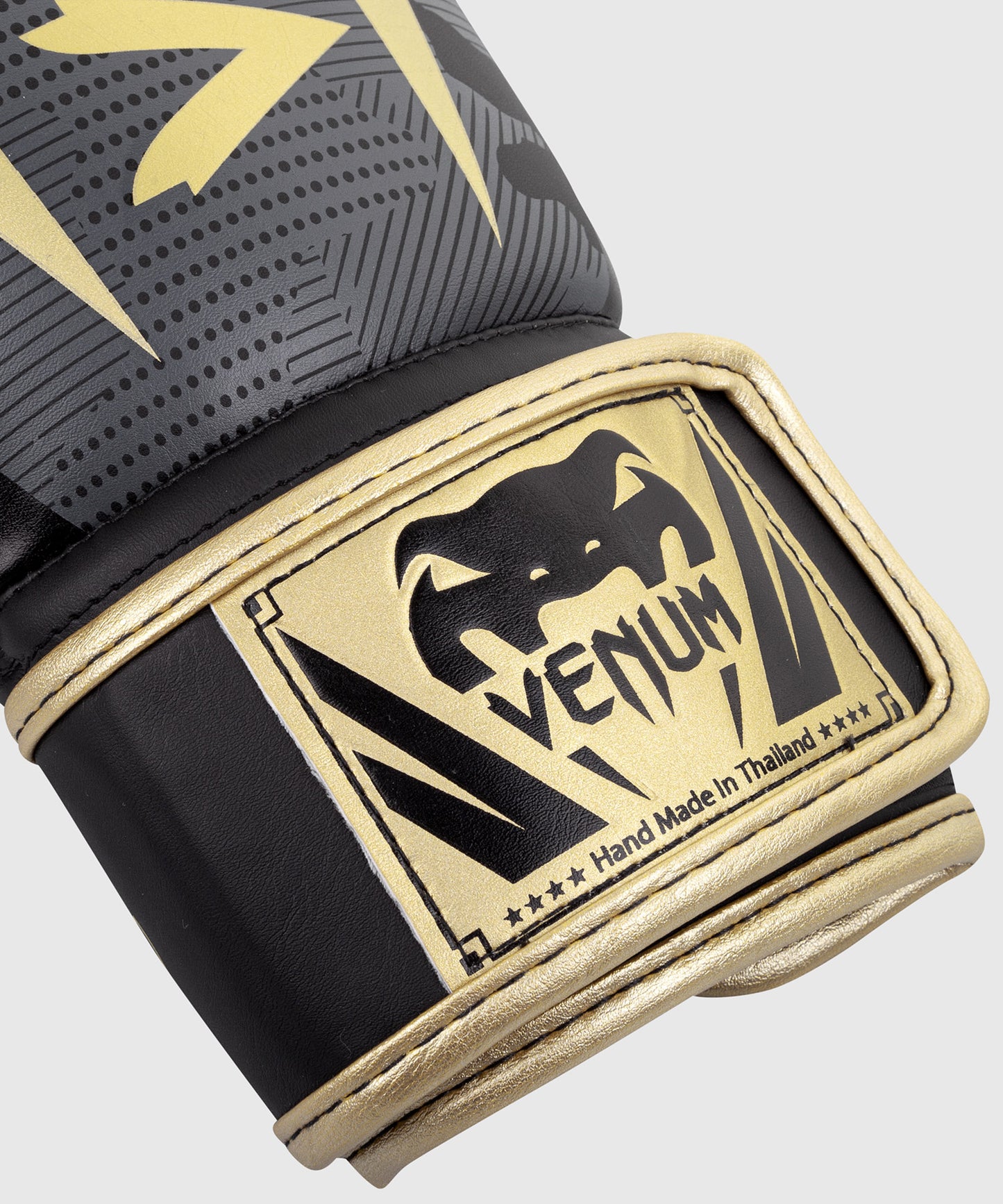 Guantes de boxeo Venum Elite - Camo/Oro
