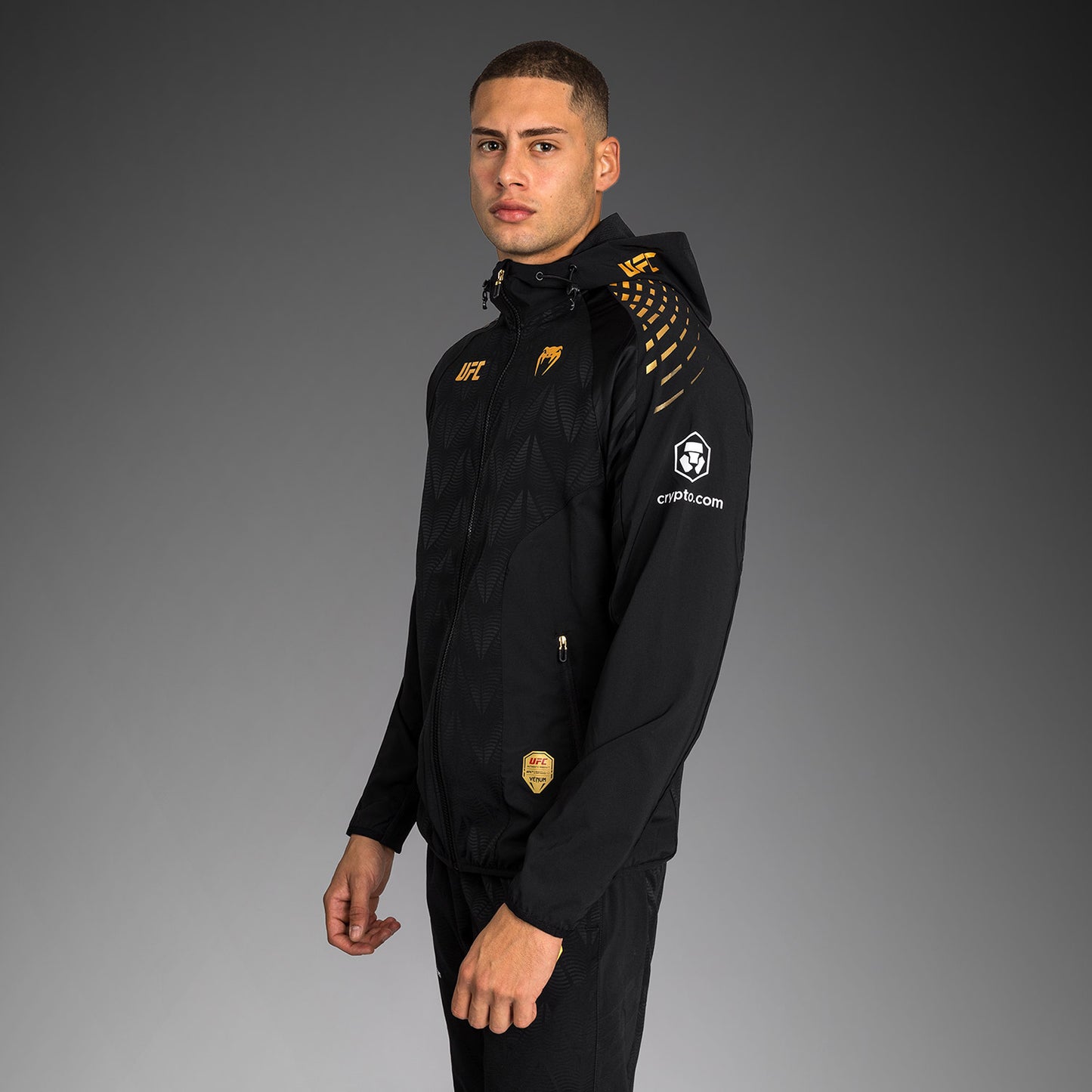 UFC Zenith by Venum Authentic Fight Night Sudadera de walkout Hombre Personalizado - Champion