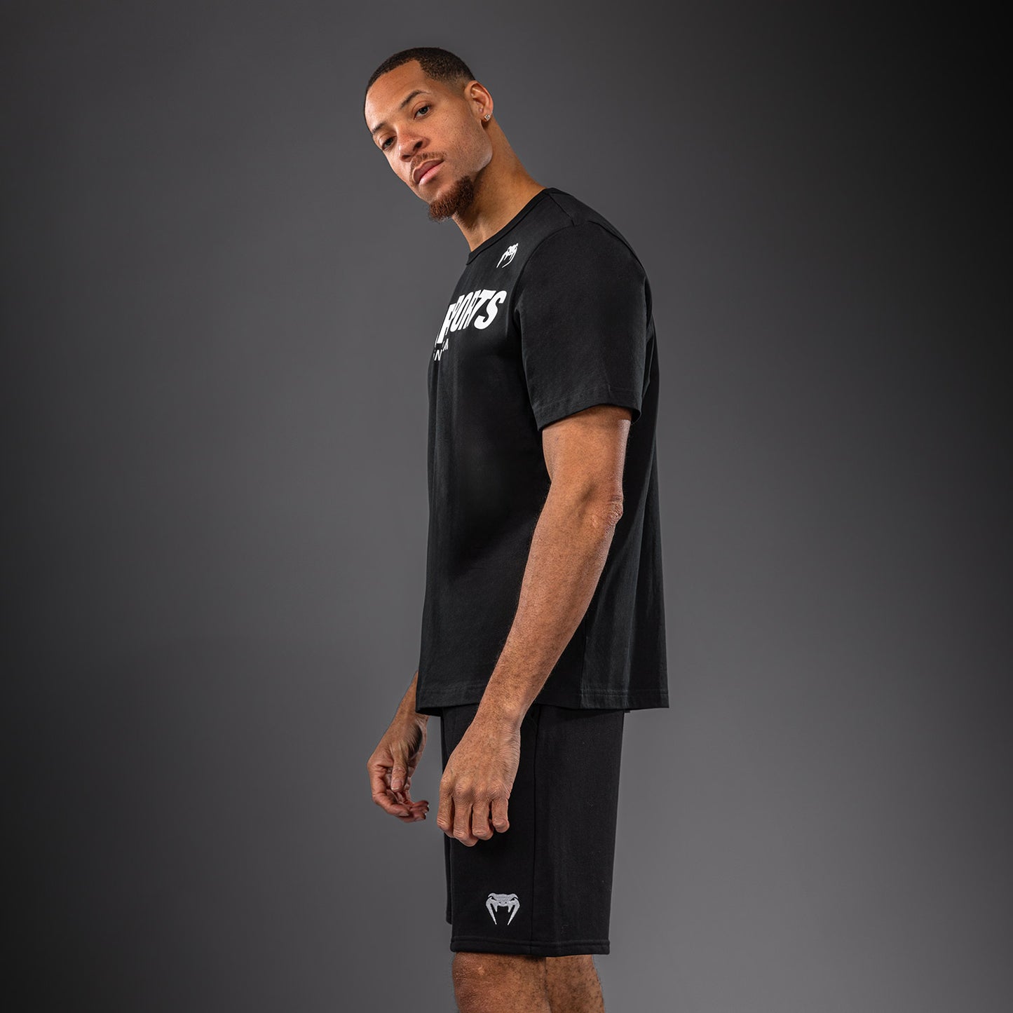 Venum Motorsports VT Camiseta - Negro/Blanco