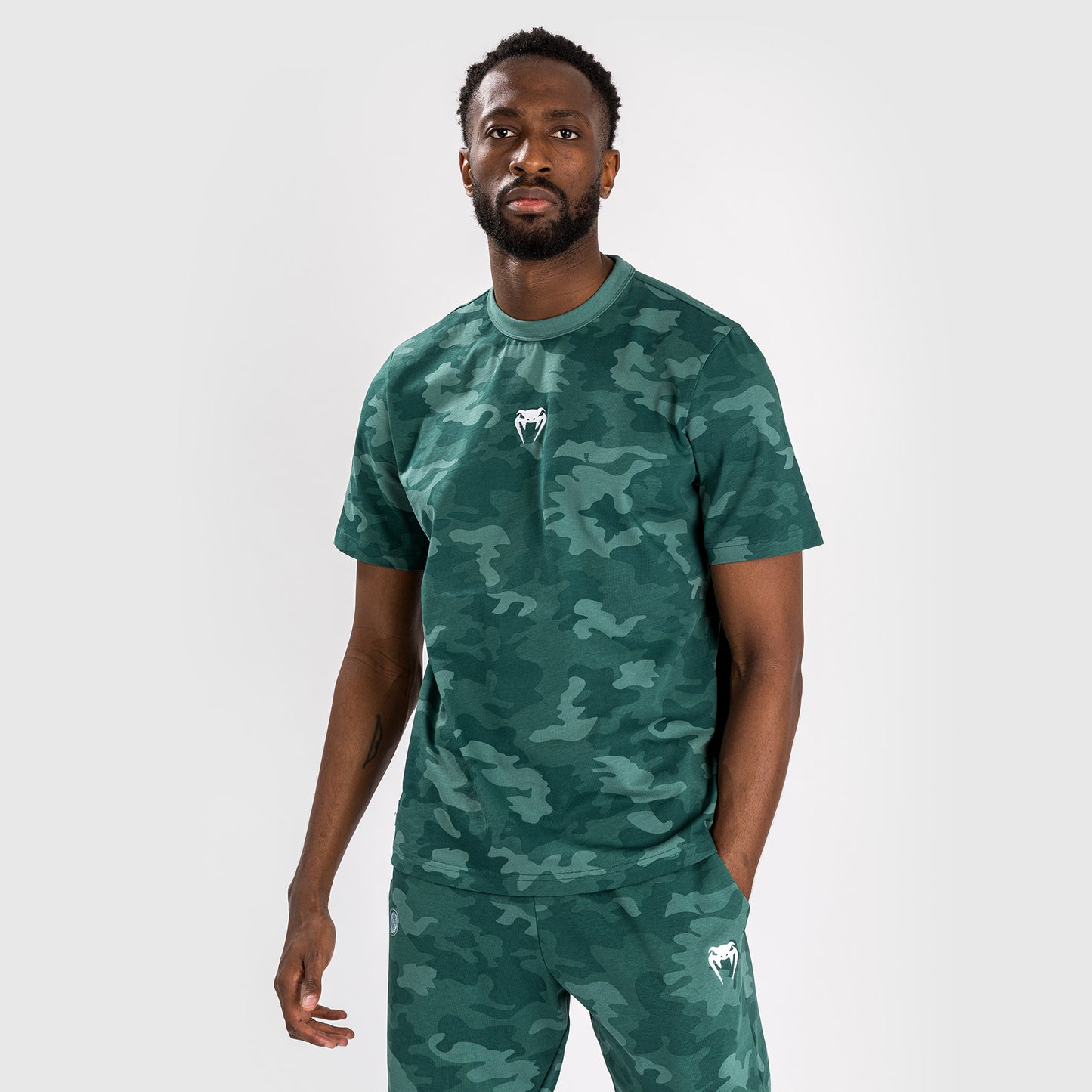 Venum Vortex XL Camiseta para Hombre - Camuflaje Turquesa