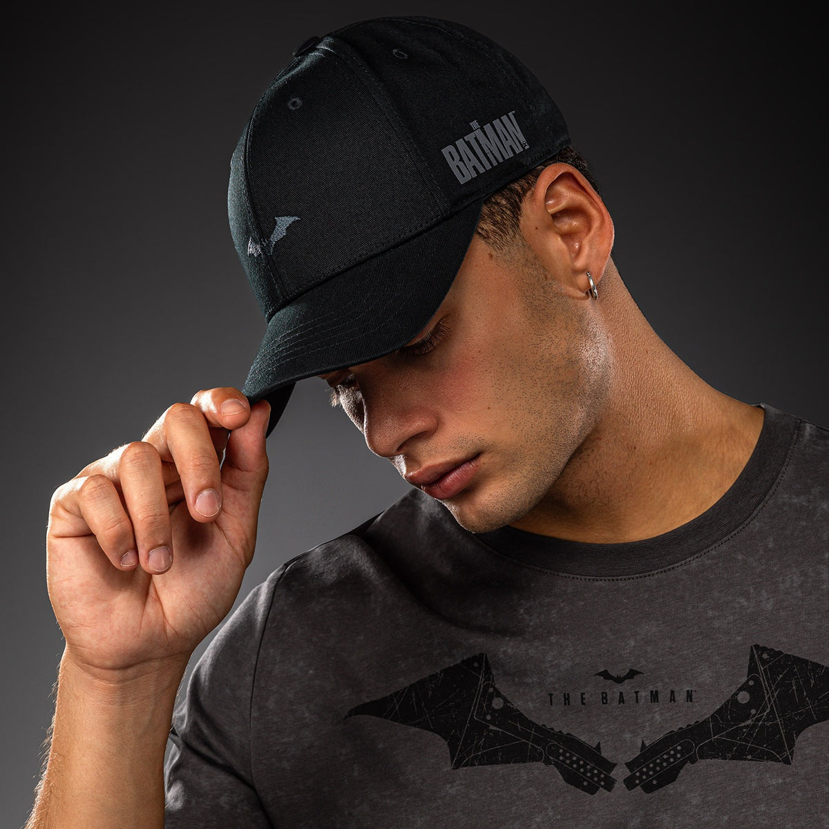 Venum x Batman Gorra - Negro/Gris