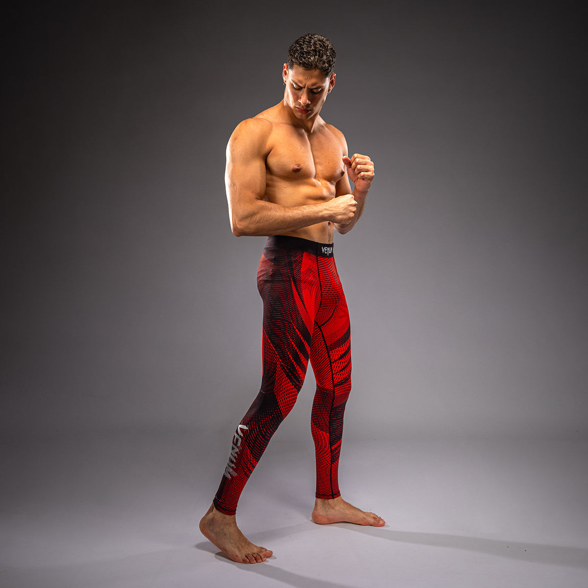 Venum Galactic 3.0 Pantalones de compresión - Rojo/Plata