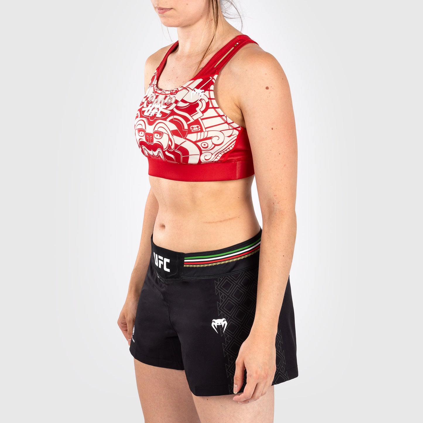 Noche UFC by Venum Authentic Fight Night Sujetador deportivo para mujer - Rojo