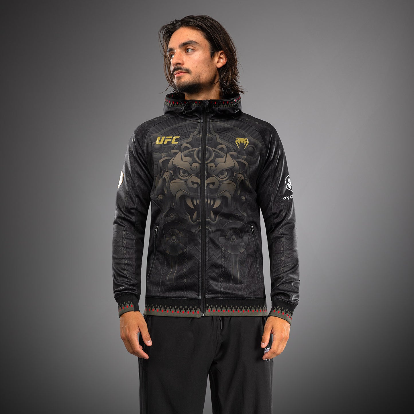 Noche UFC 2.0 By Venum Authentic Fight Night Sudadera con Capucha - Negro