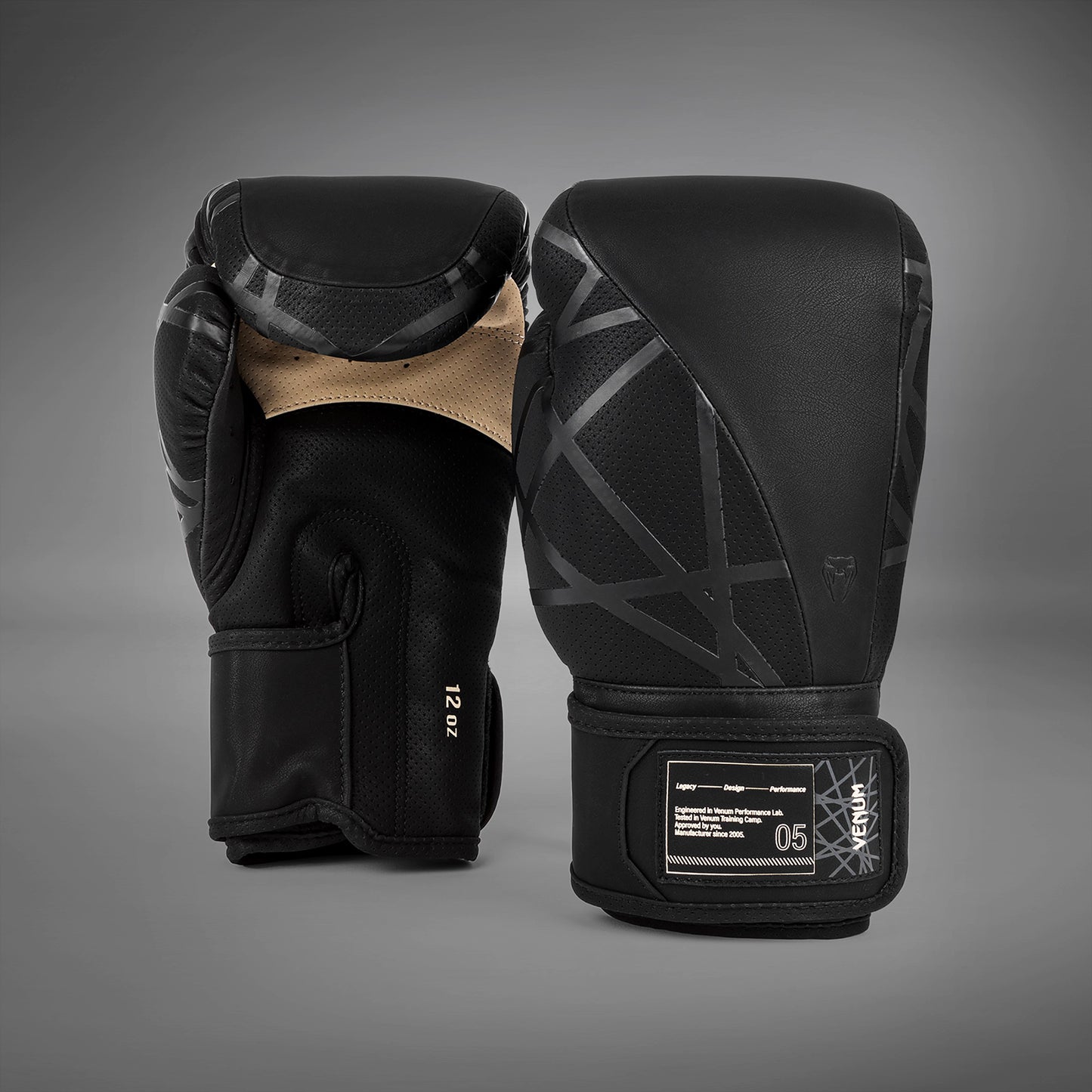 Venum Tecmo 2.0 Guantes de boxeo - Negro