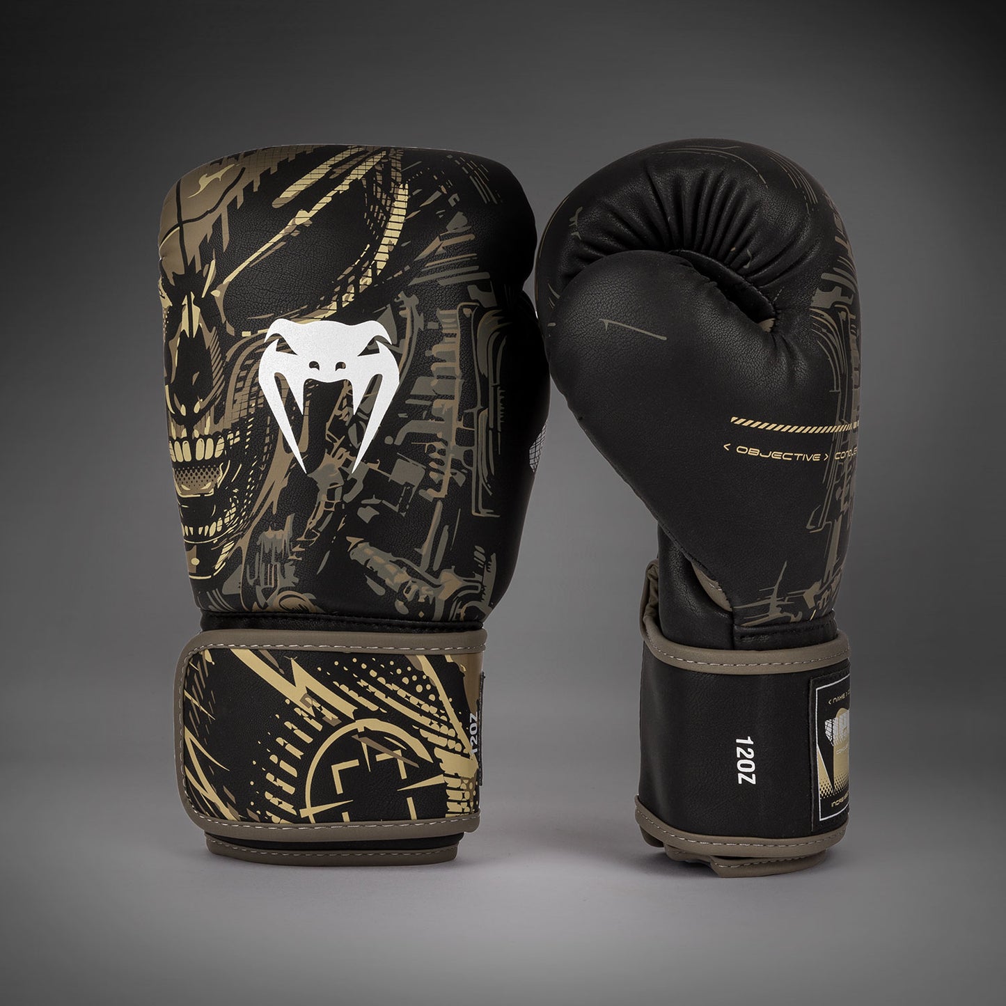 Venum Invader Guantes de Boxeo - Negro/Sand