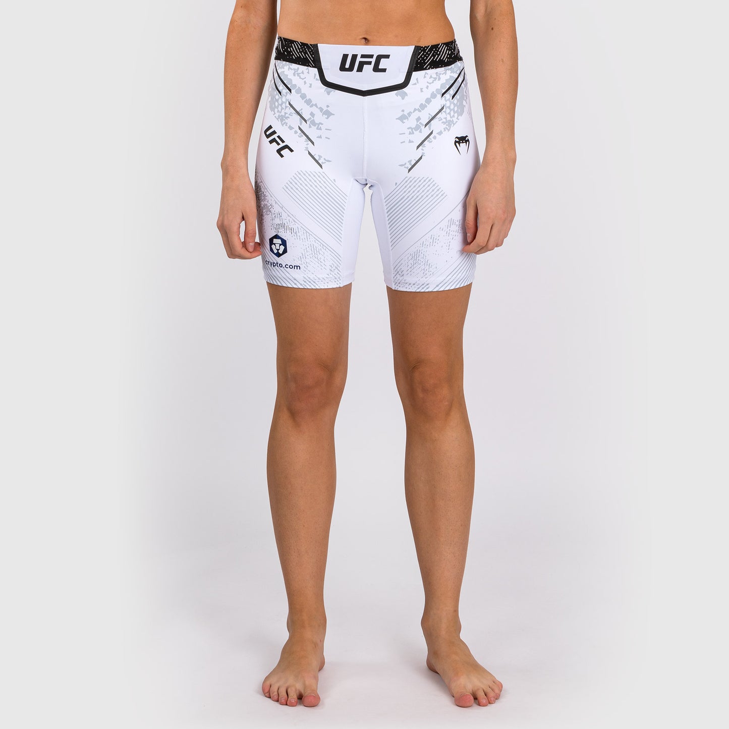 UFC Adrenaline by Venum Authentic Fight Night Short Vale Tudo Mujer - Corte Largo - Blanco