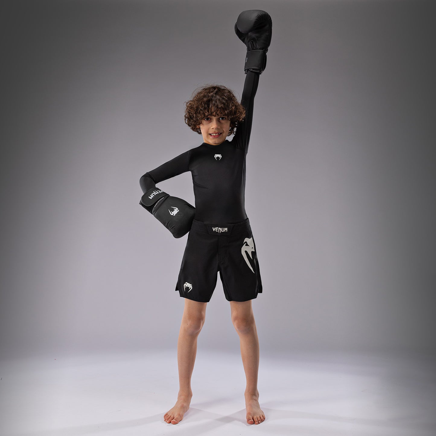 Venum Light Pantalón corto infantil Fight - Negro