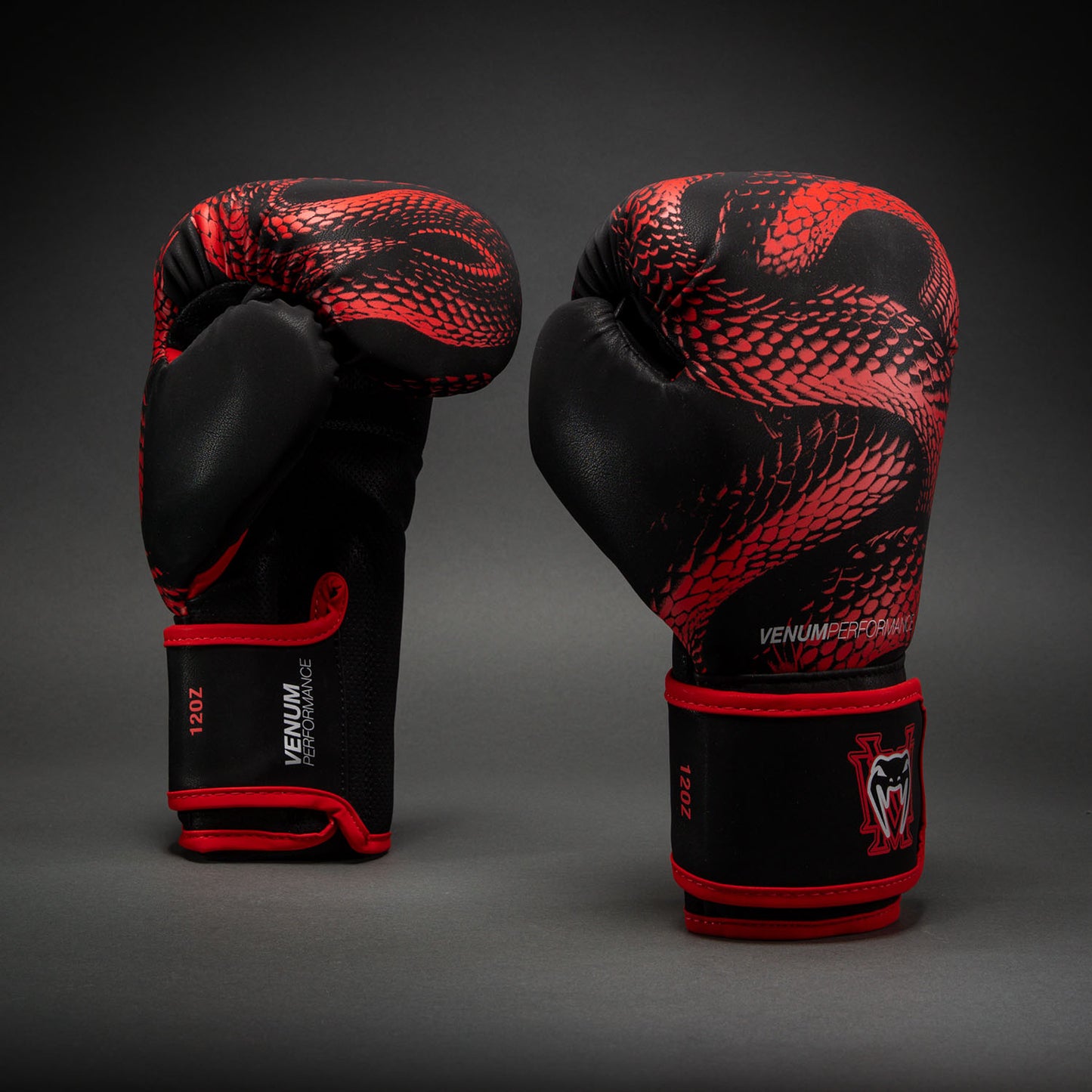 Venum Matupa Guantes de Boxeo - Negro/Rojo/Plata