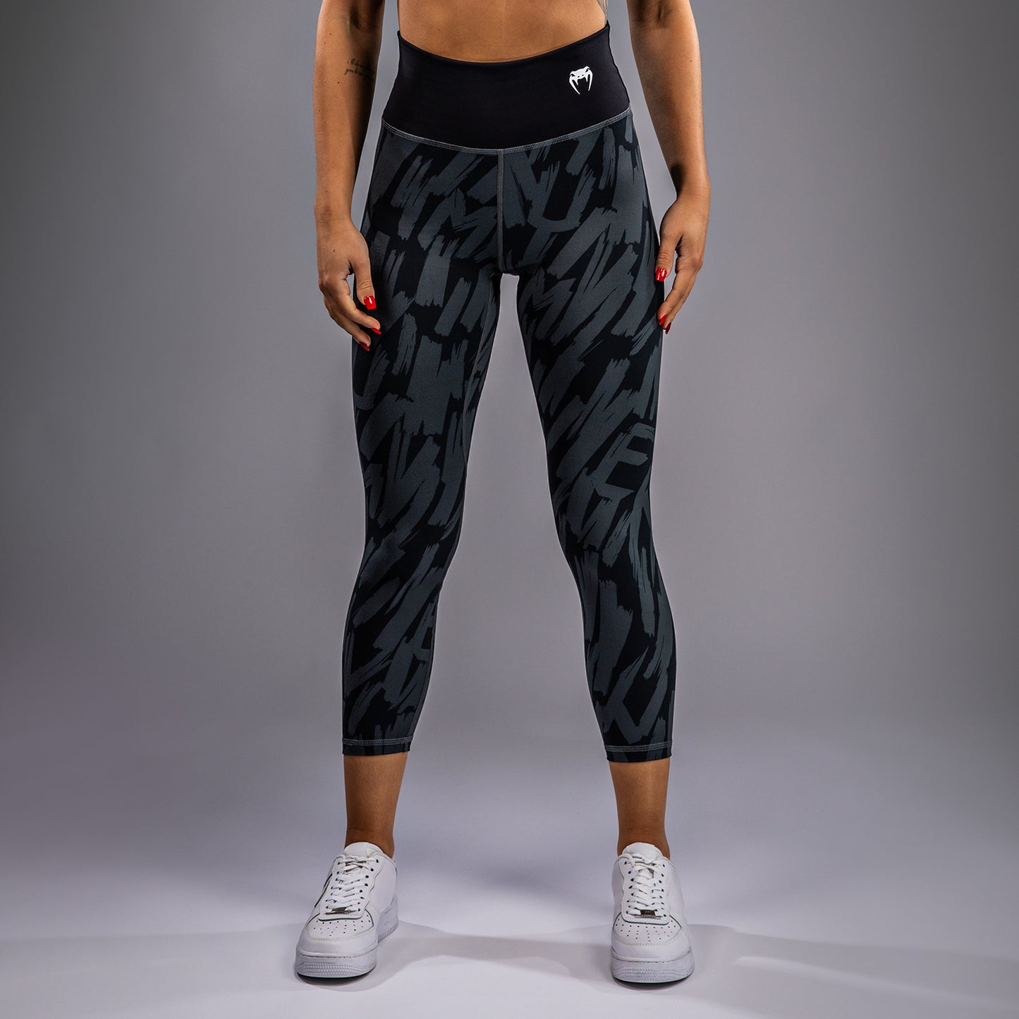 Venum Graffiti Leggings 7/8 para Mujer - Carbón Urbano