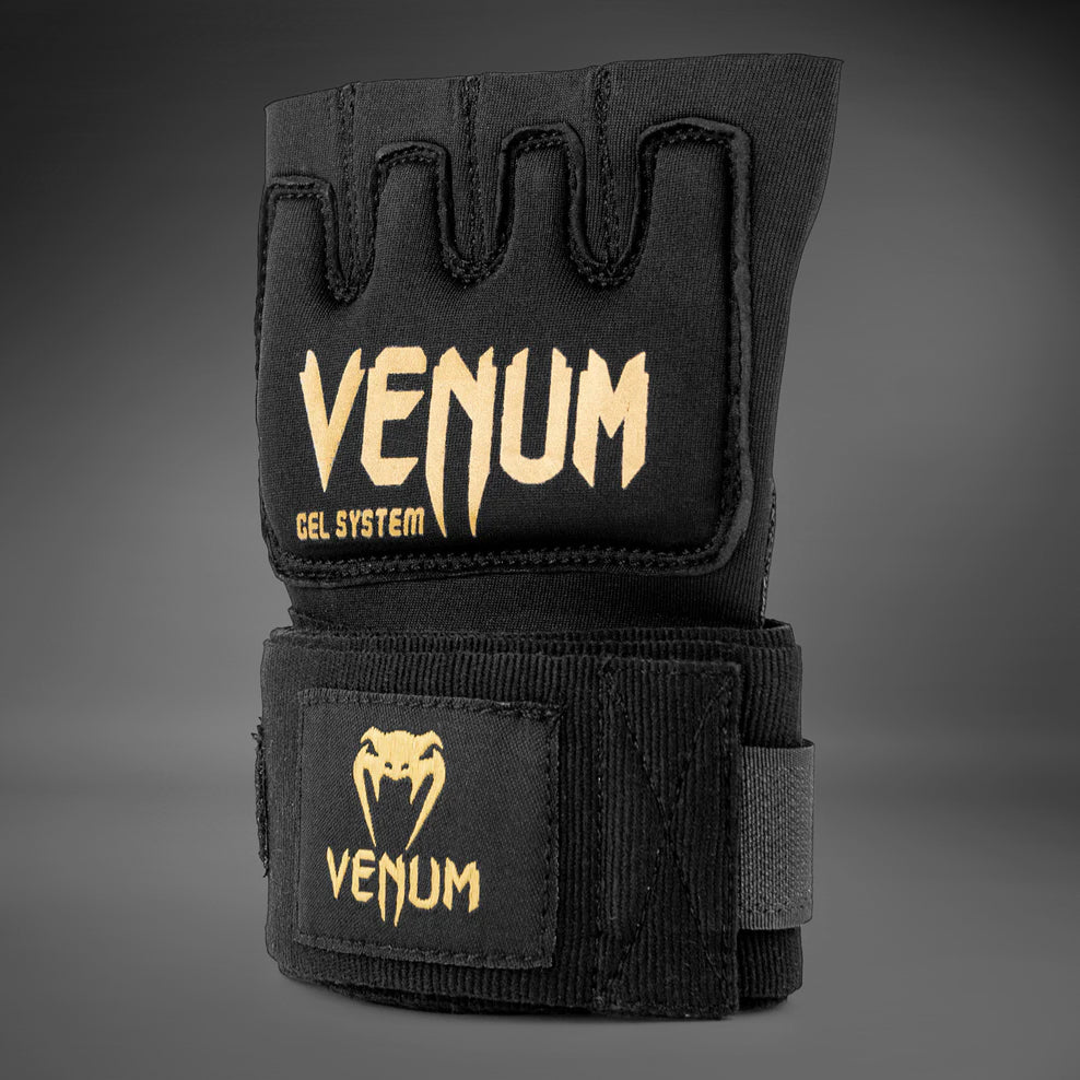 Venum Kontact Gel Guante venda - Negro/Oro