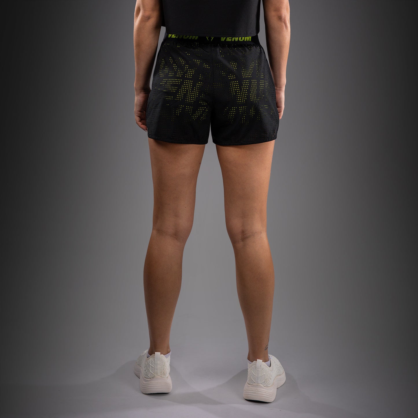 Venum Lazer Pantalón Corto de Entrenamiento Para Mujer - Negro/Amarillo