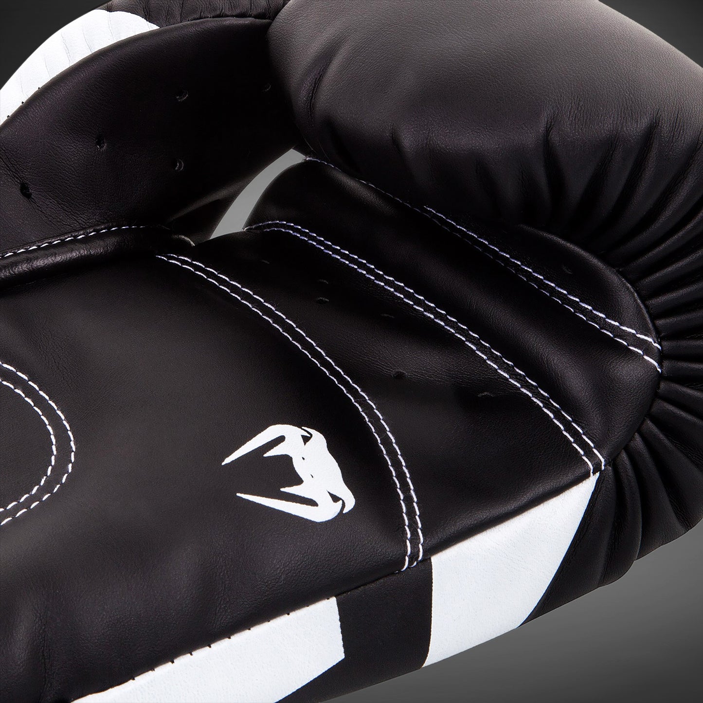 Guantes de Boxeo Venum Elite - Negro/Blanco
