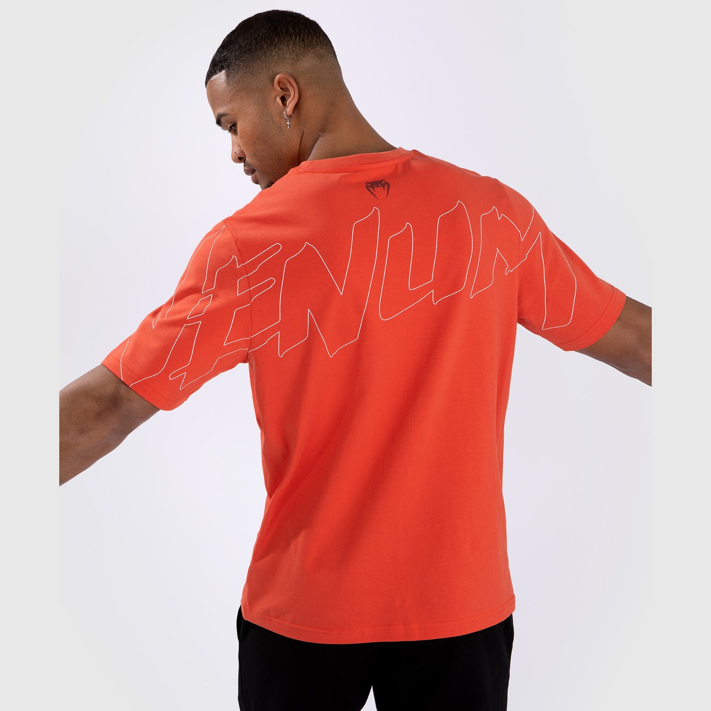 Venum Snake Print Camiseta - Naranja fluo