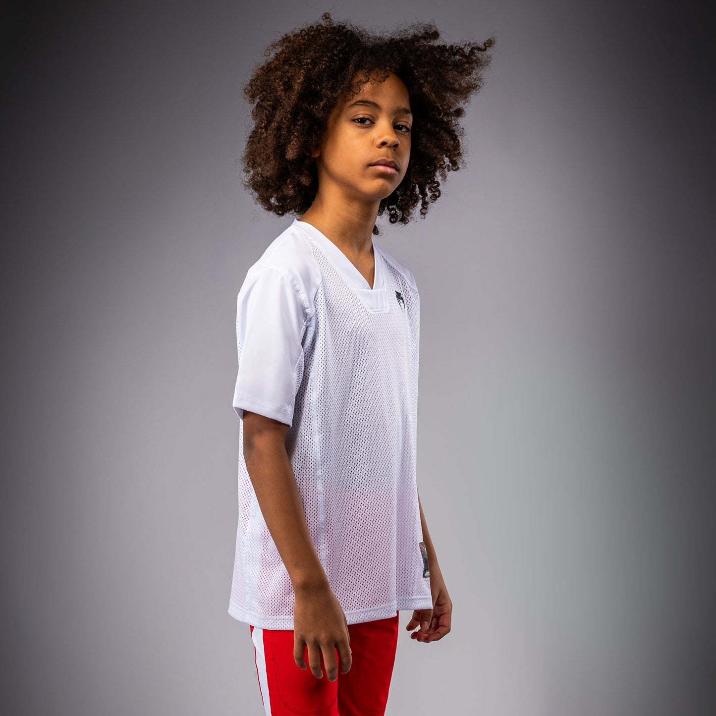Venum Elite Football Camiseta de Fútbol Manga Corta Para Niños - Blanco