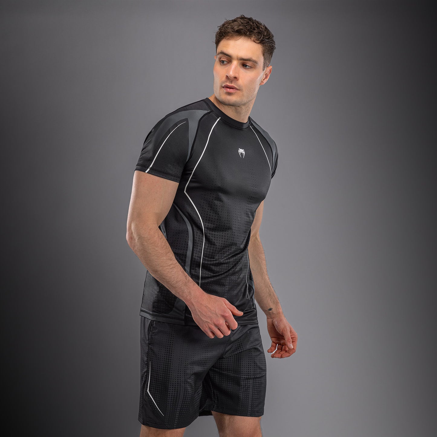 Venum Stealth Dry Tech Camiseta Dry Tech – Negro/Blanco