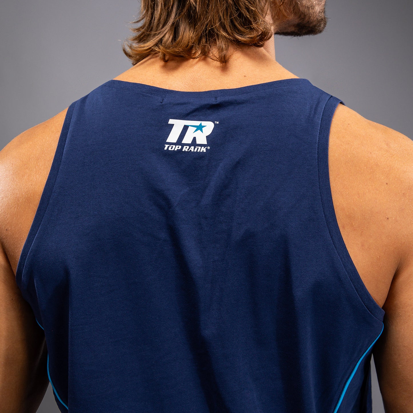 Venum x Top Rank Original Camiseta sin Mangas para Hombre - Azul Marino