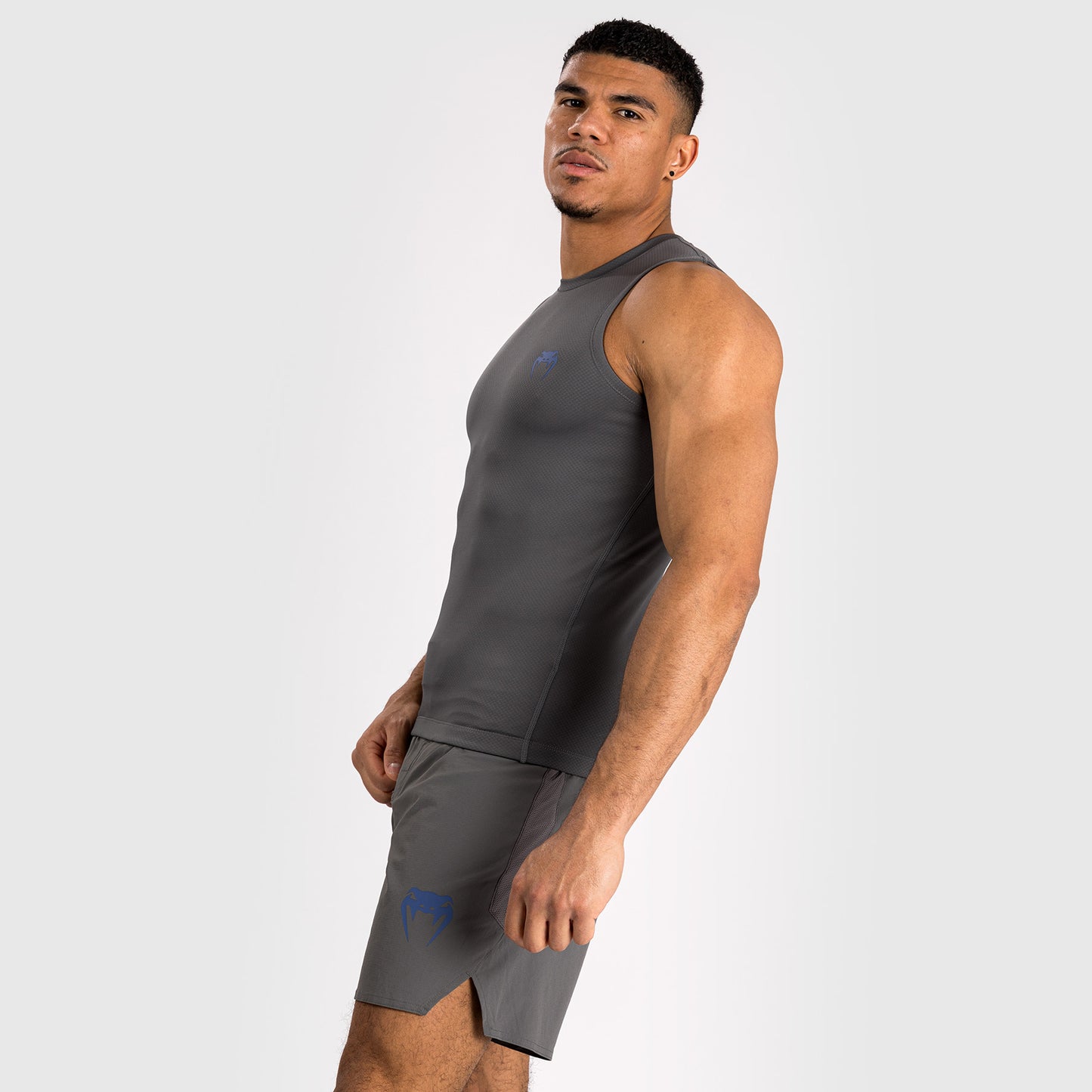 Venum Contender Lycra sin mangas para hombre -Gris