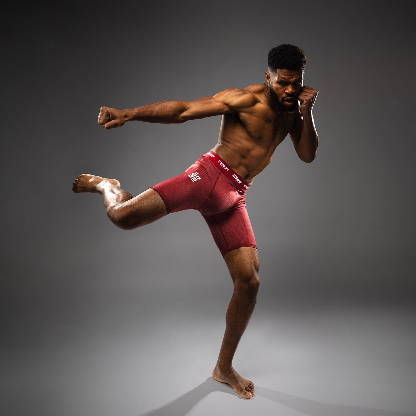 Venum x Ares Pantalones Vale Tudo para Hombre - Burdeos