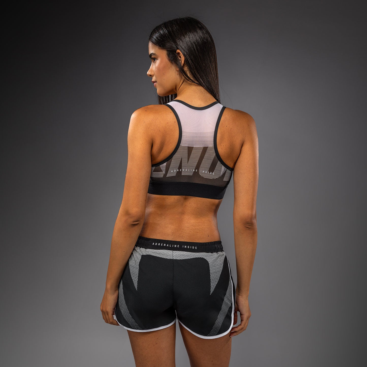 Venum Adrenaline Sujetador Deportivo Mujer – Negro/Marfil
