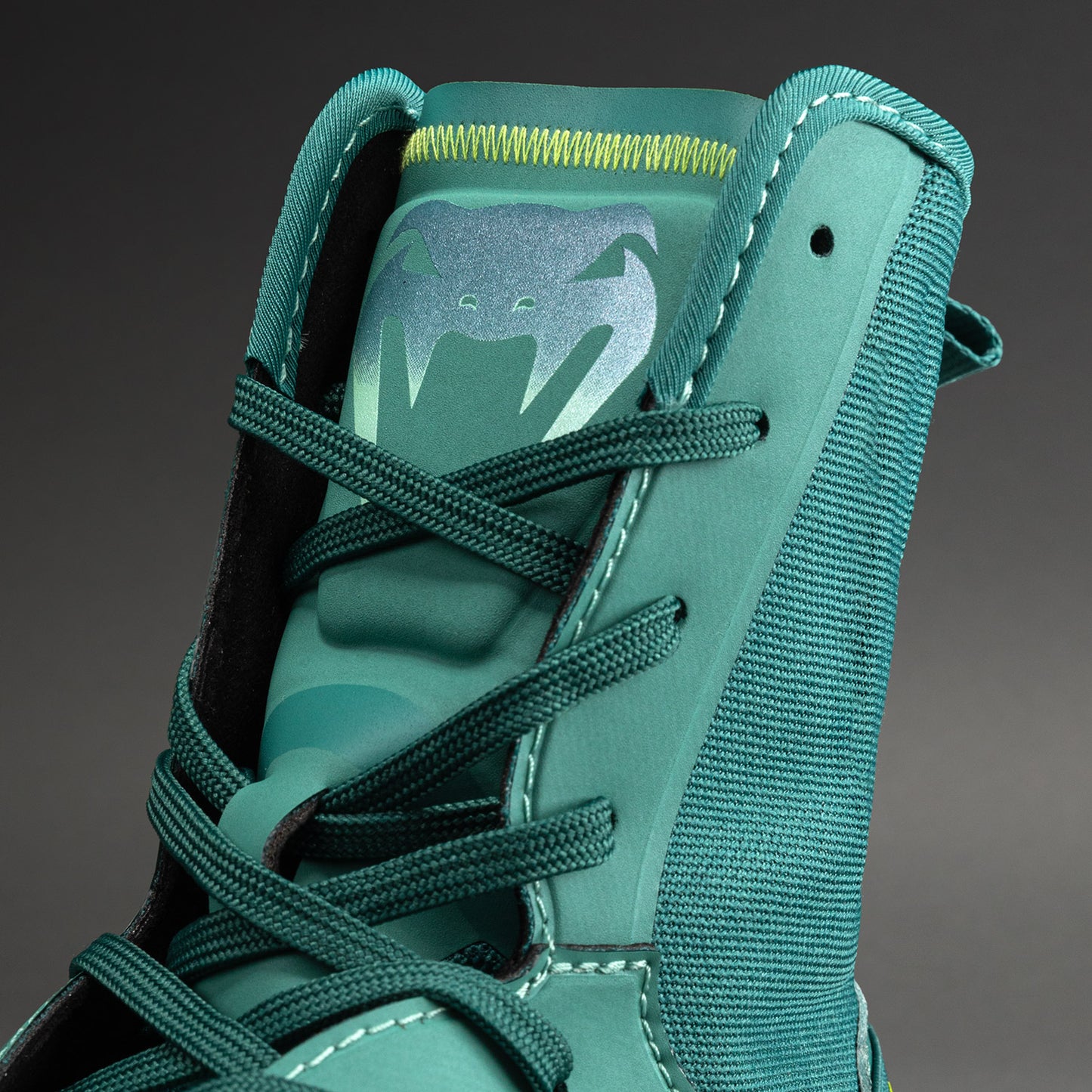 Venum Elite Neo Zapatillas de Boxeo – Verde/Amarillo Neón