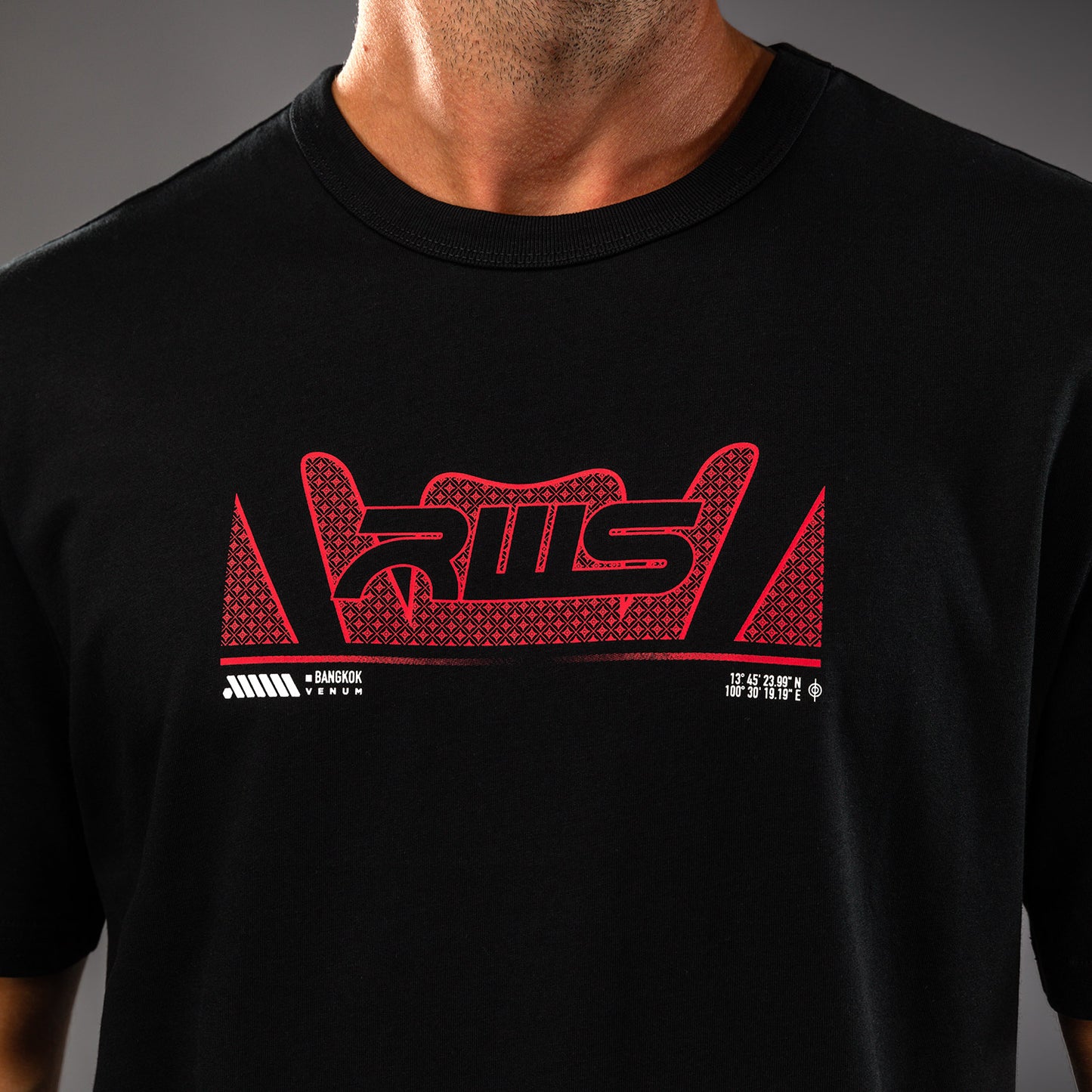 Venum x RWS 2.0 Camiseta – Negro/Rojo