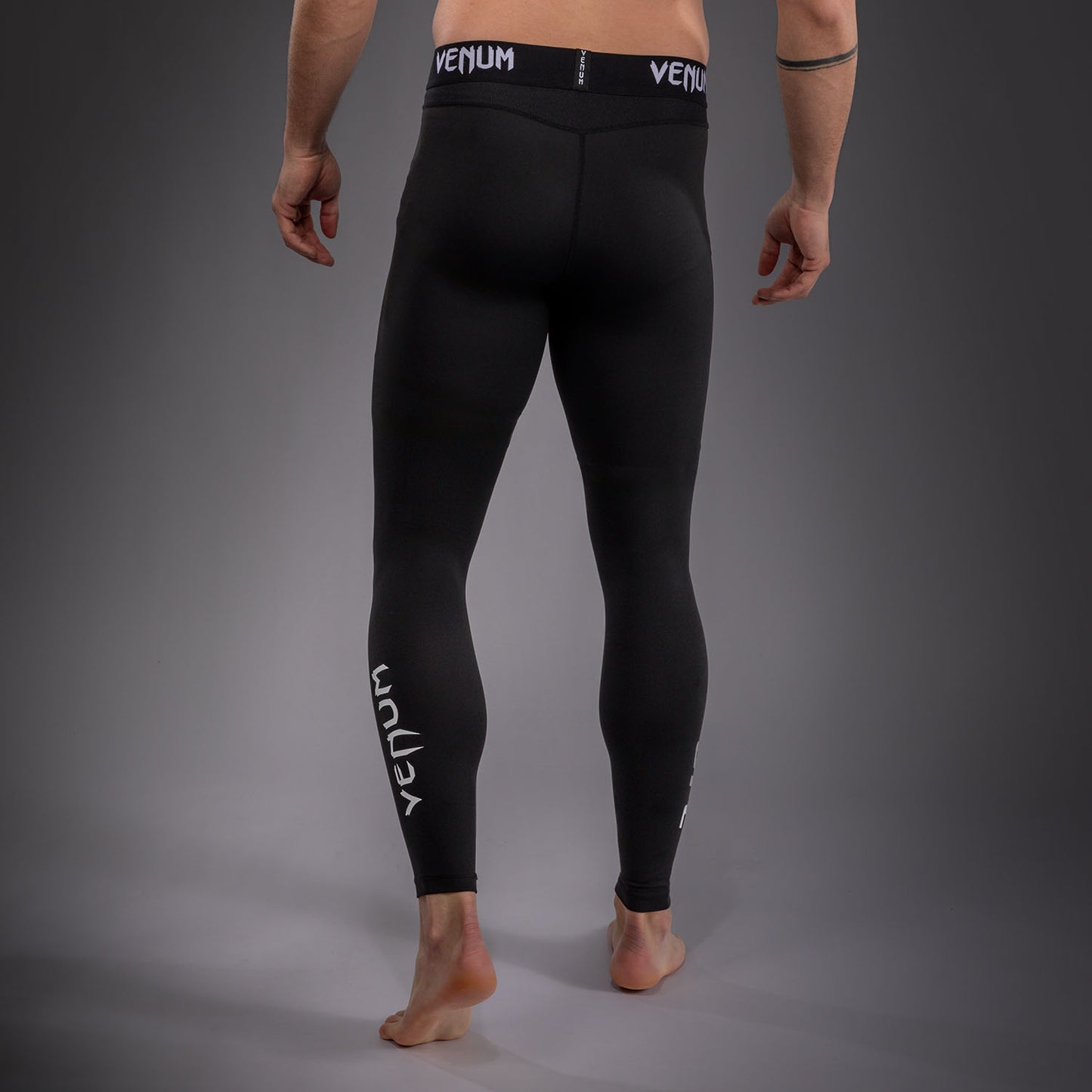 Venum UFC Unity by Venum Authentic Fight Week Pantalón de Compresión Técnico para Hombre - Negro