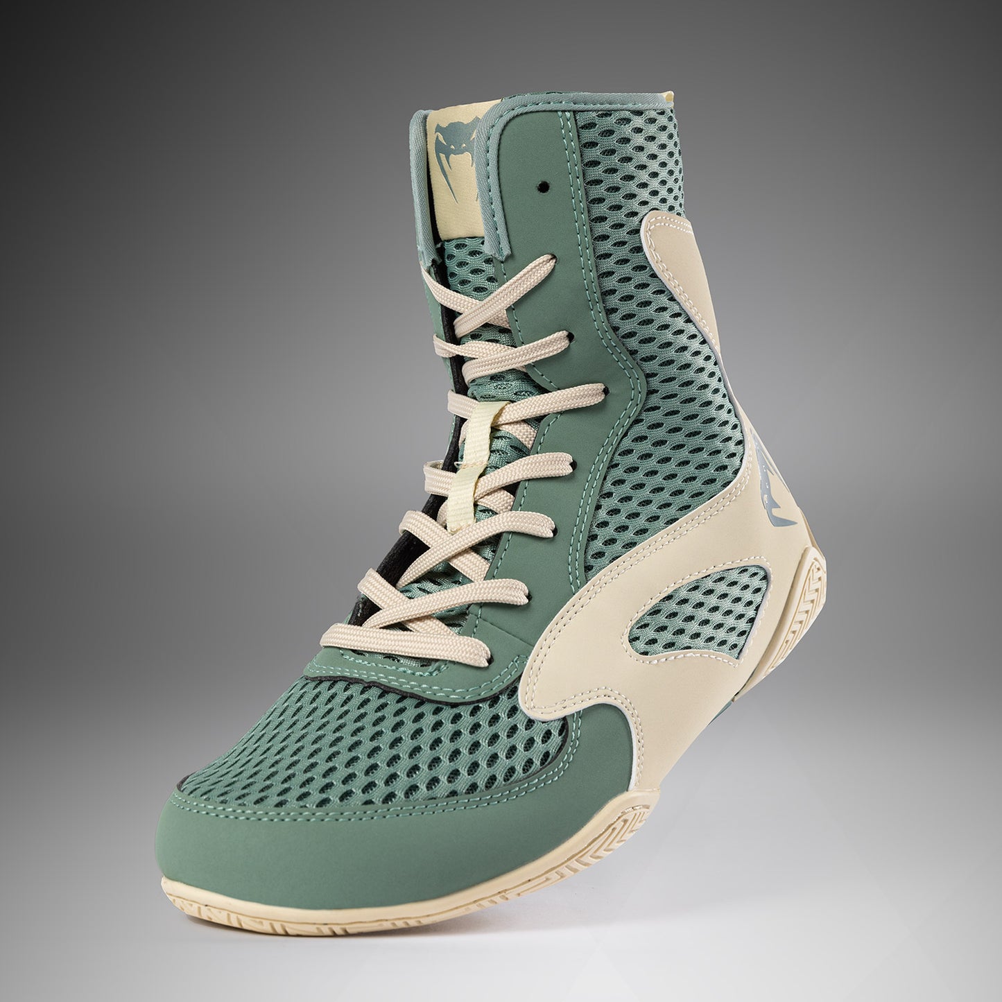 Venum Contender Zapatillas de Boxeo - Verde Aqua/Marfil