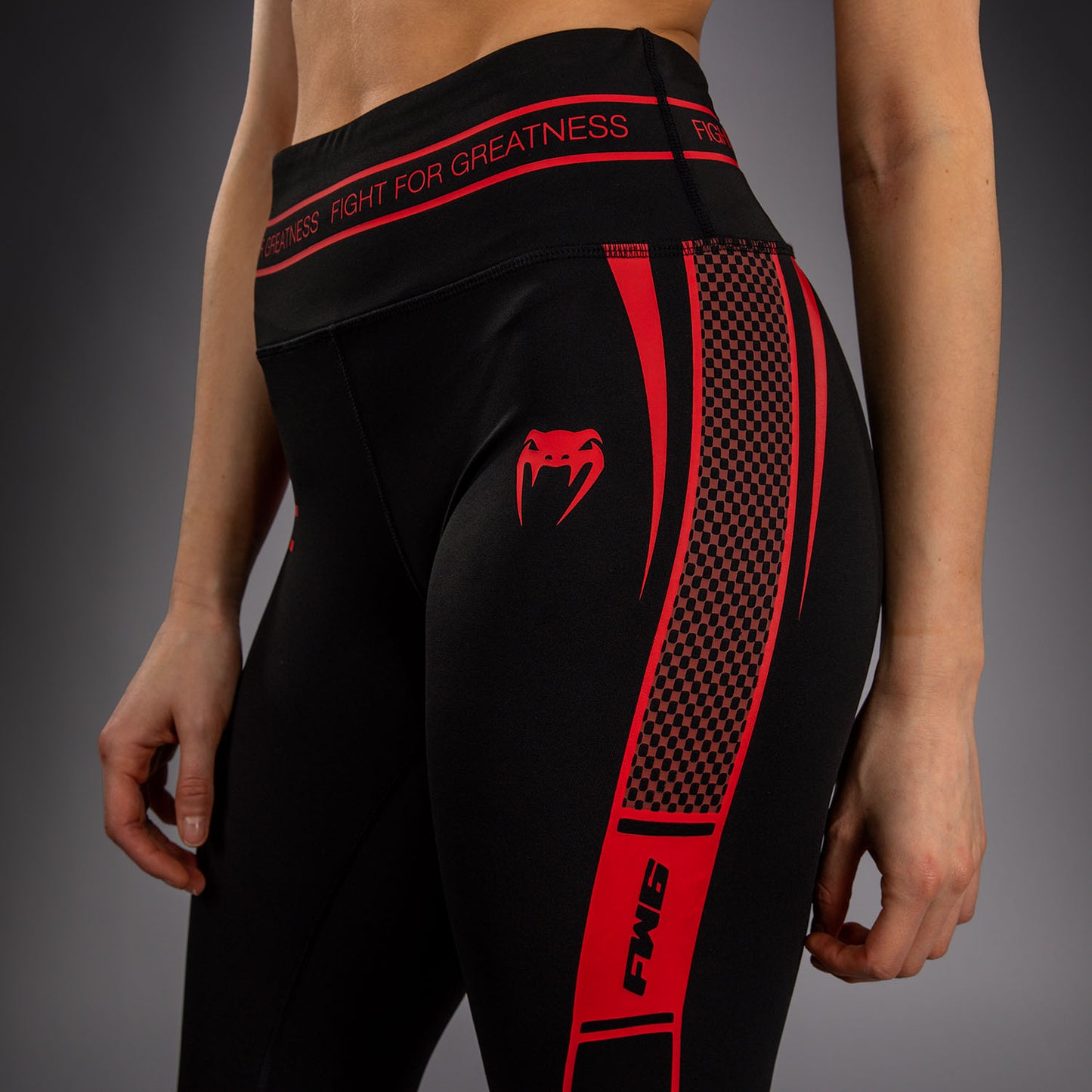 Venum UFC Unity by Venum Authentic Fight Week Pantalón de Compresión Técnico para Mujer - Negro