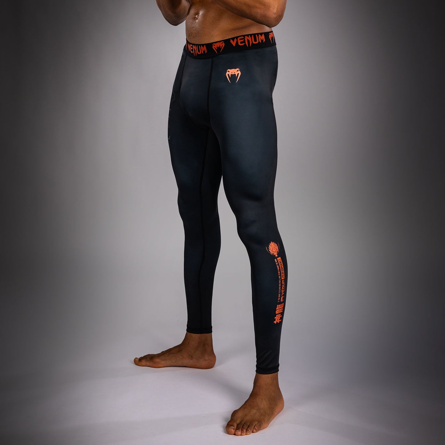 Venum Thunder Dragon Spats – Negro/Gris/Cobre