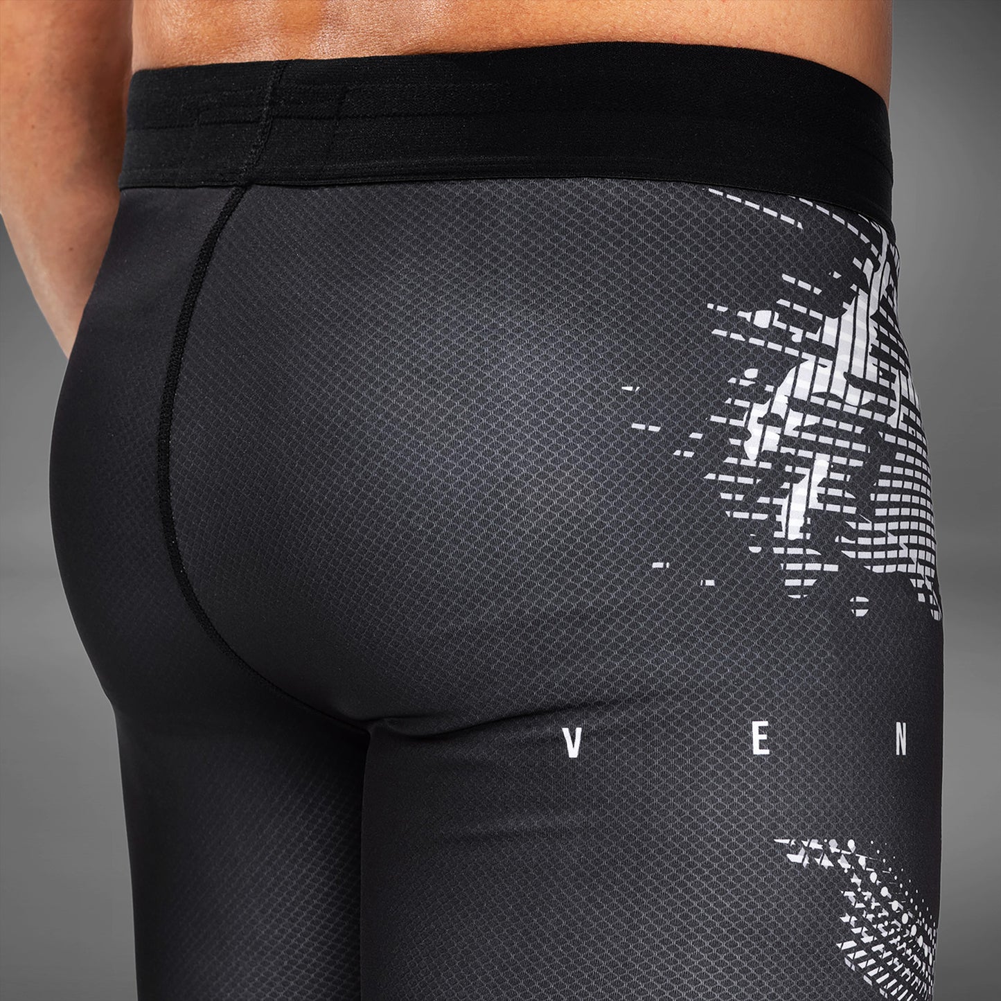 Venum Gorilla Jungle Pantalones de compresión - Negro/Blanco