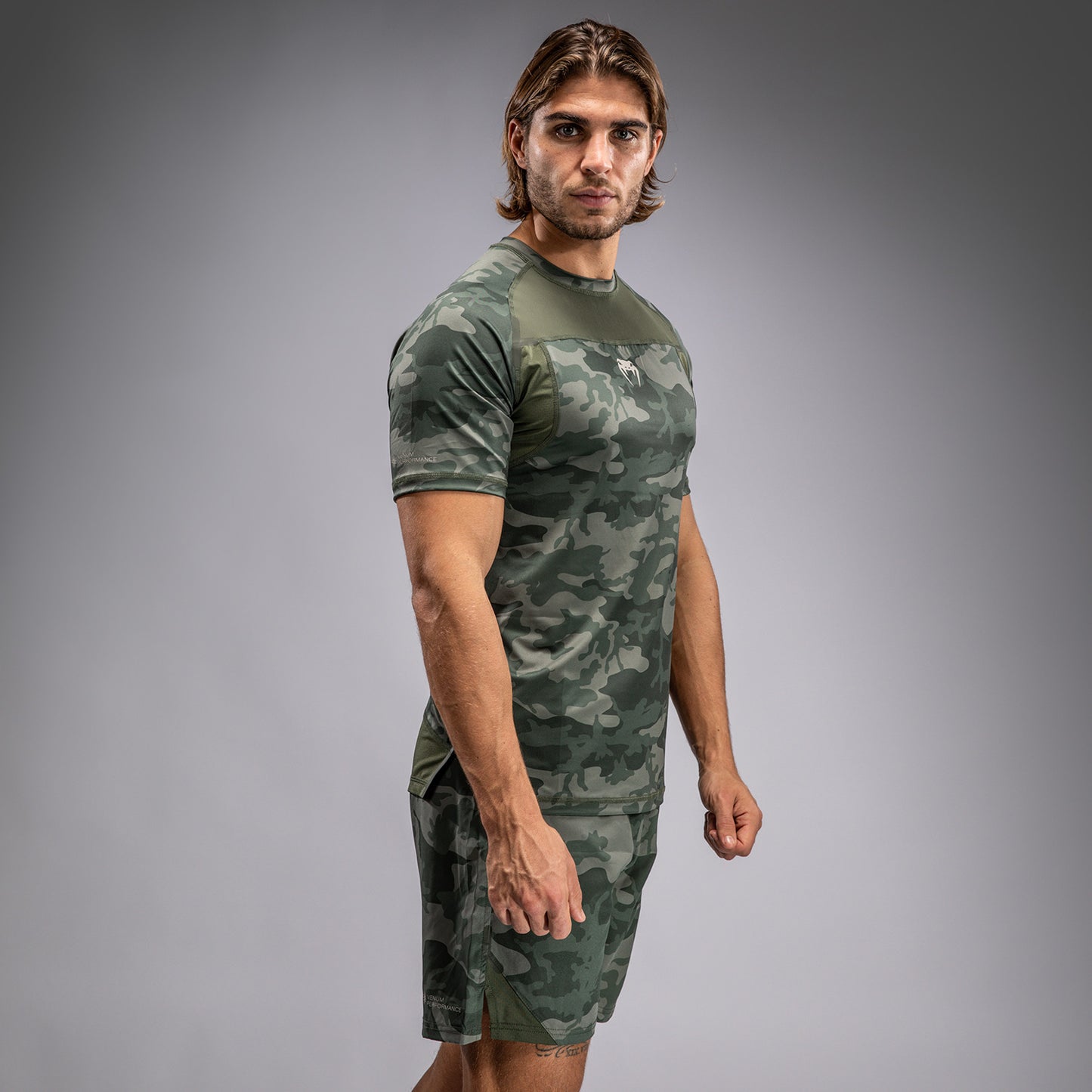 Venum G-Fit Air Camiseta Dry-Tech para Hombre - Camuflaje Militar