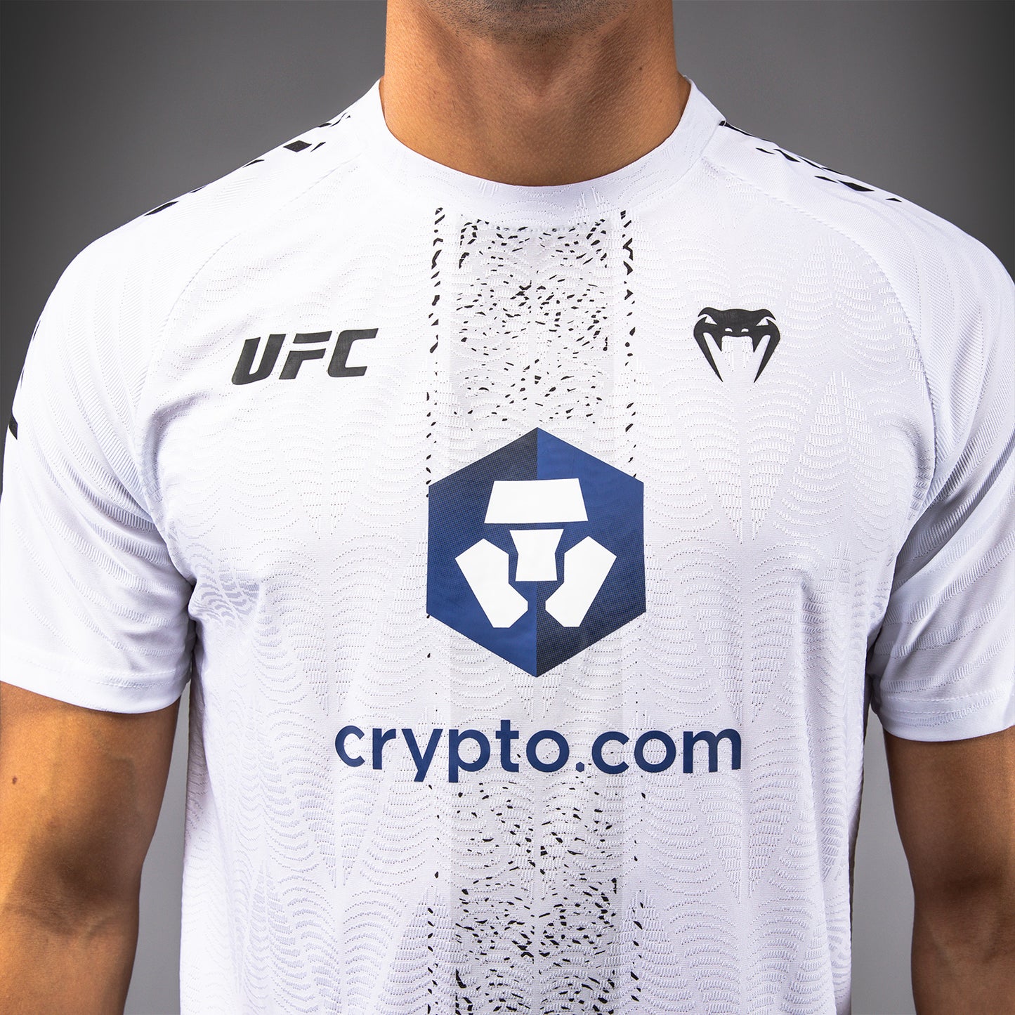 UFC Zenith by Venum Authentic Fight Night Camiseta oficial Walkout Hombre - Blanco