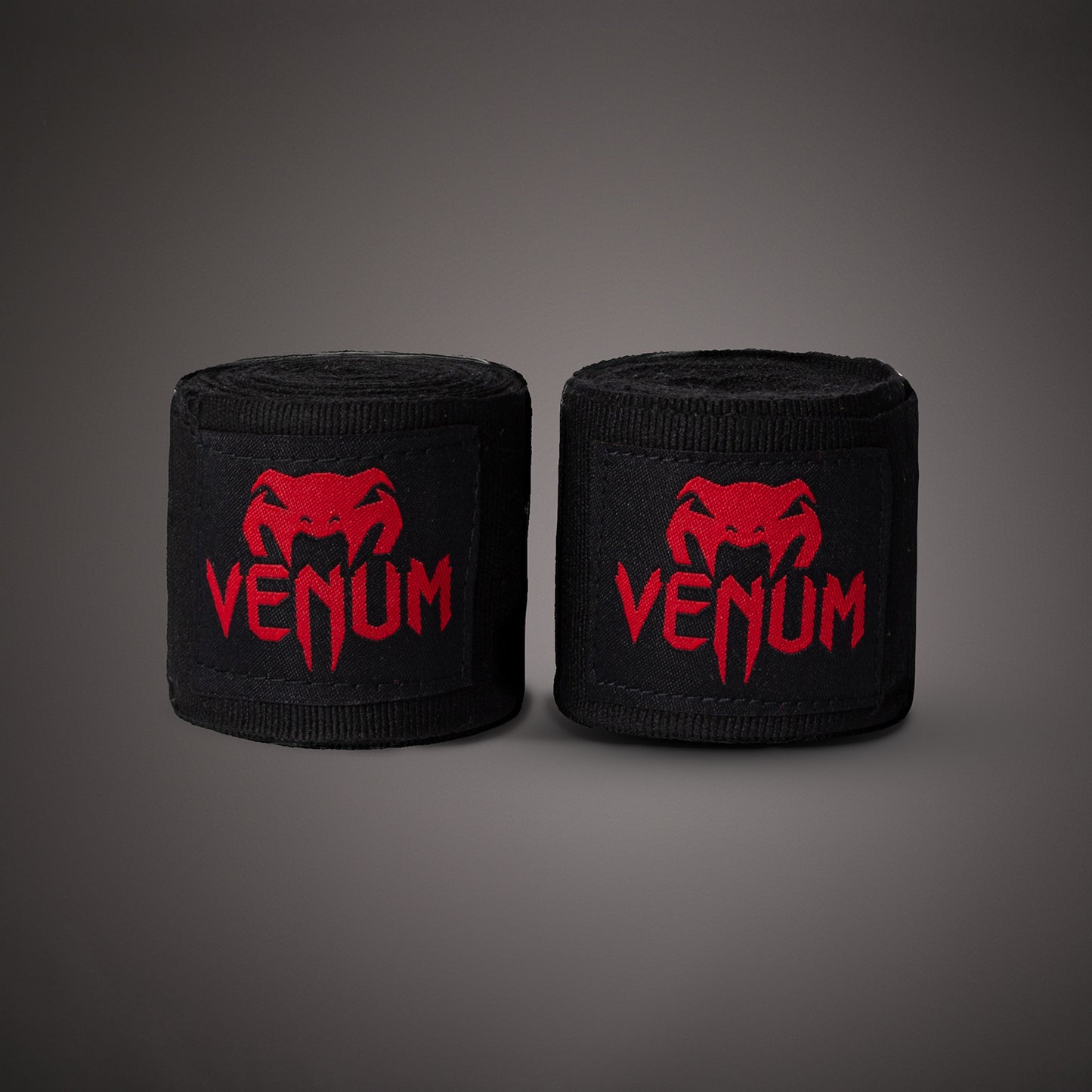 Venum Kontact Boxing Vendas - Negro/Rojo - 2.5m (98 in)