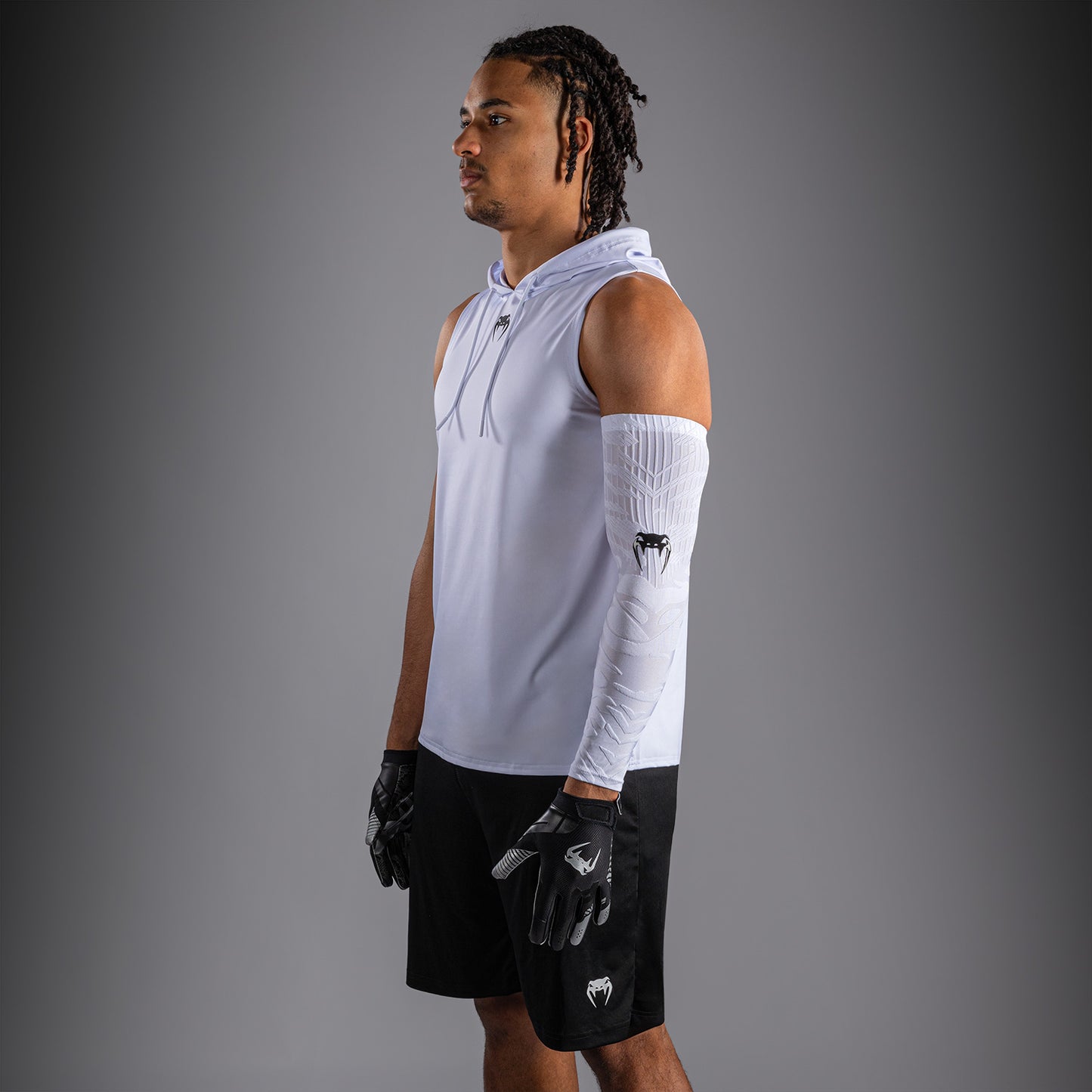 Venum Elite Sudadera Dry-Tech Sin Mangas - Blanco
