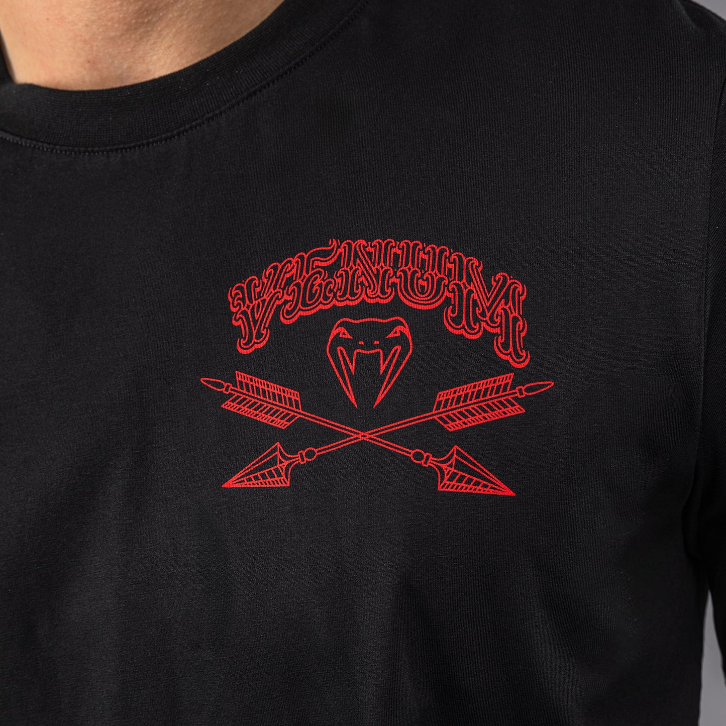 Venum Wolf Atak Camiseta – Negro/Rojo